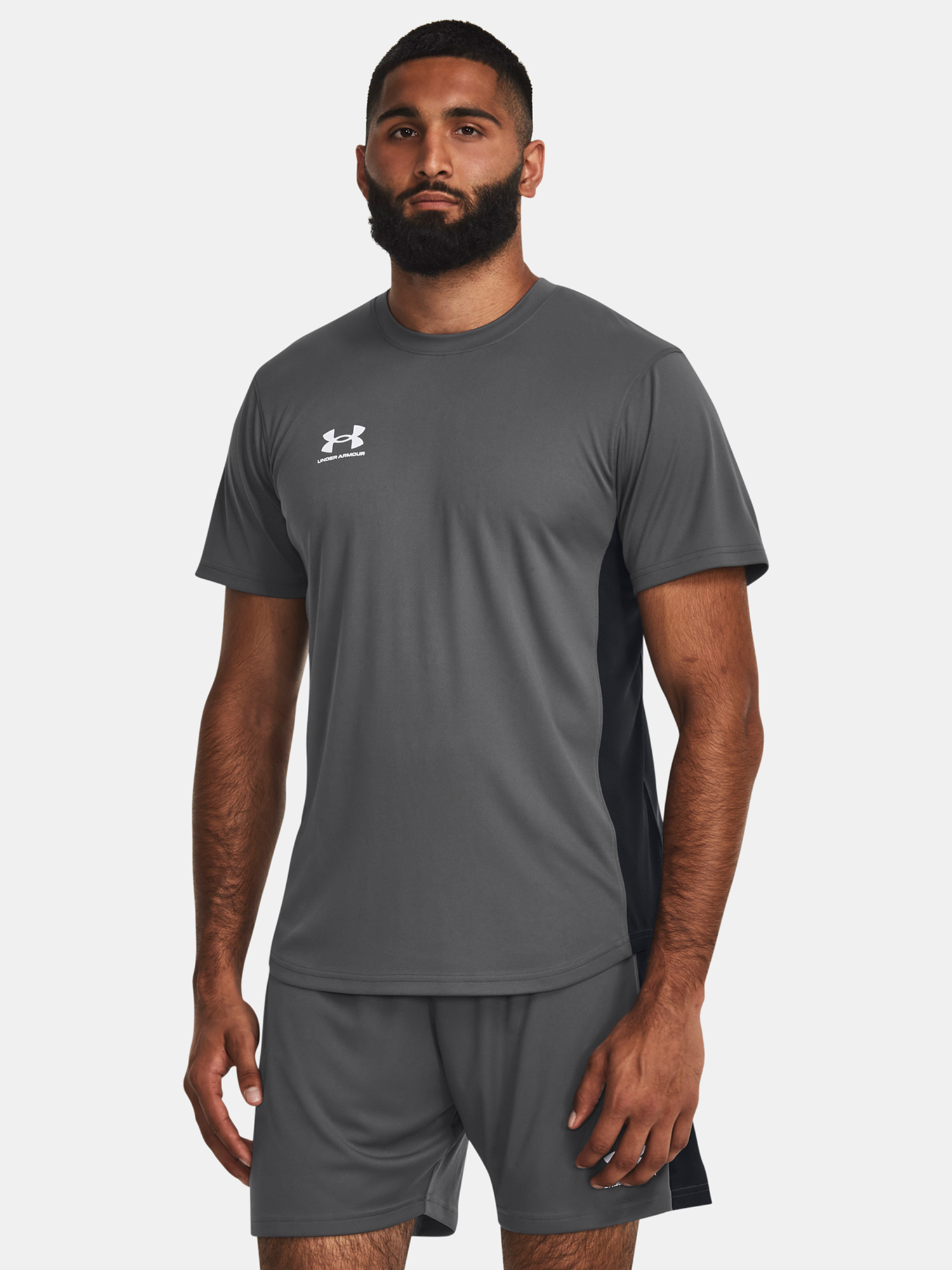 Under Armour T-Shirt UA M's Ch. Train SS-GRY - Men