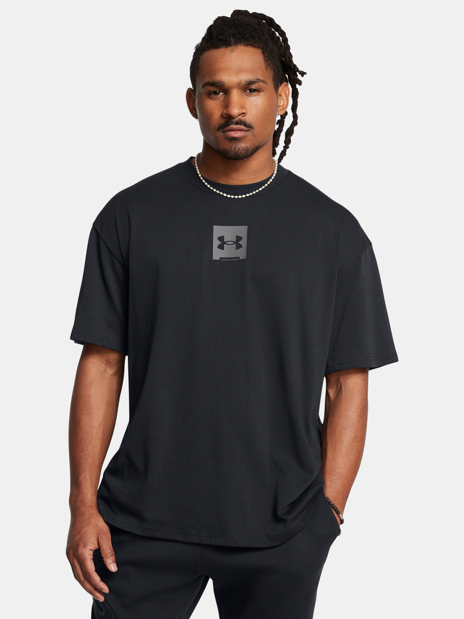 Under Armour Men's T-shirt UA M HW OS SM BOX SS - Men's