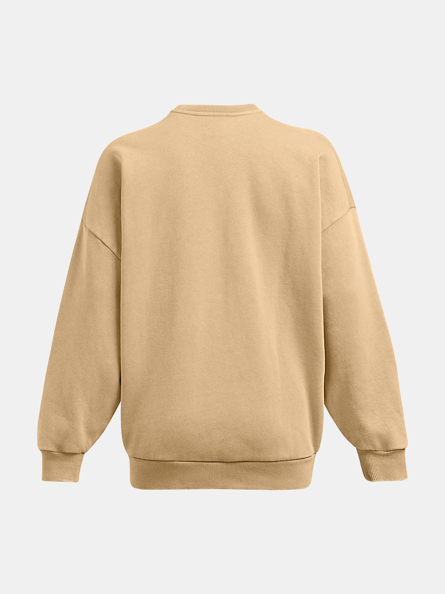 Women's sweatshirt Under Armour UA Icon HWT Flc OS Crew-BRN - Women's