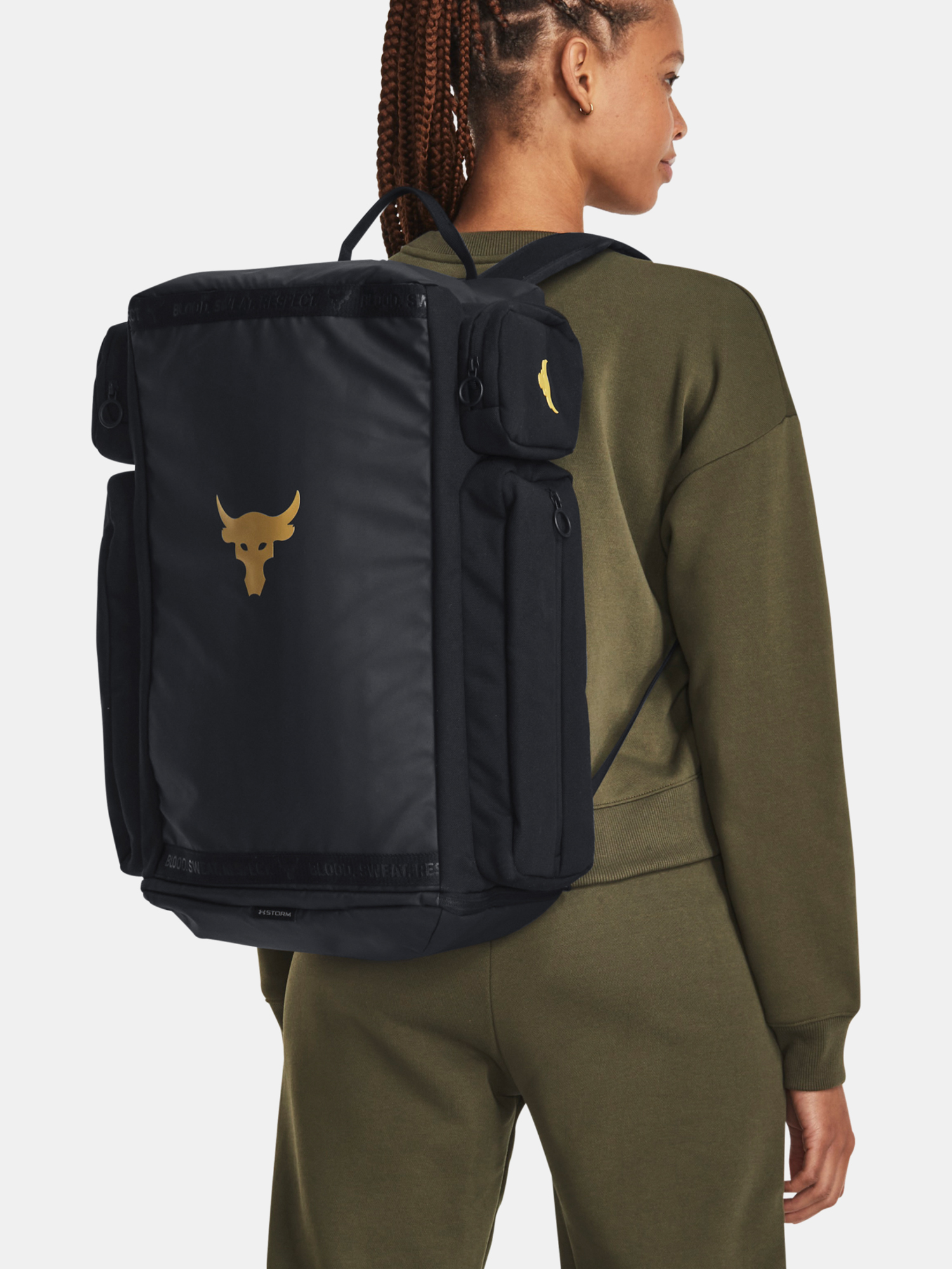 Under Armour Backpack UA Project Rock Duffle BP-BLK - Men