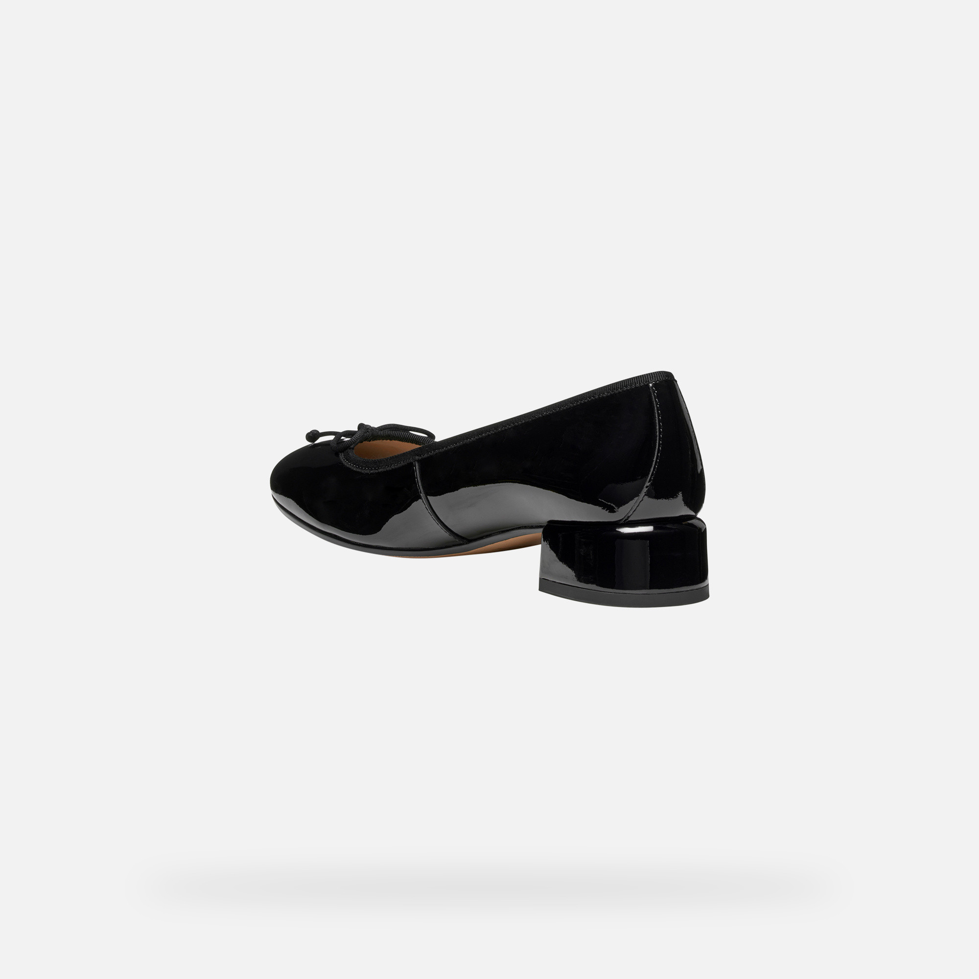 Black women&#039;s ballet flats Geox Floretia - Women&#039;s