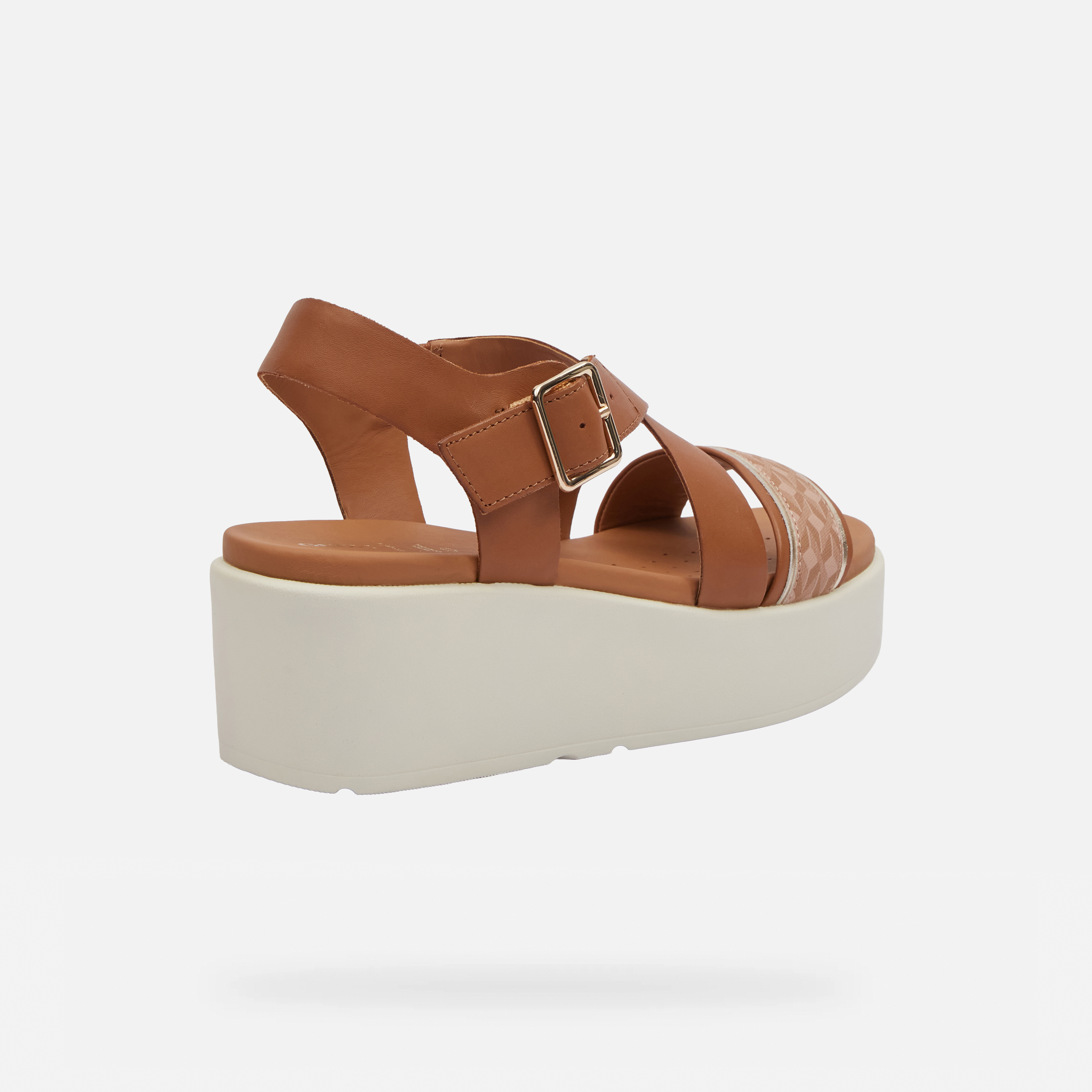 Light brown women's sandals Geox Xand 2.2S - Women's