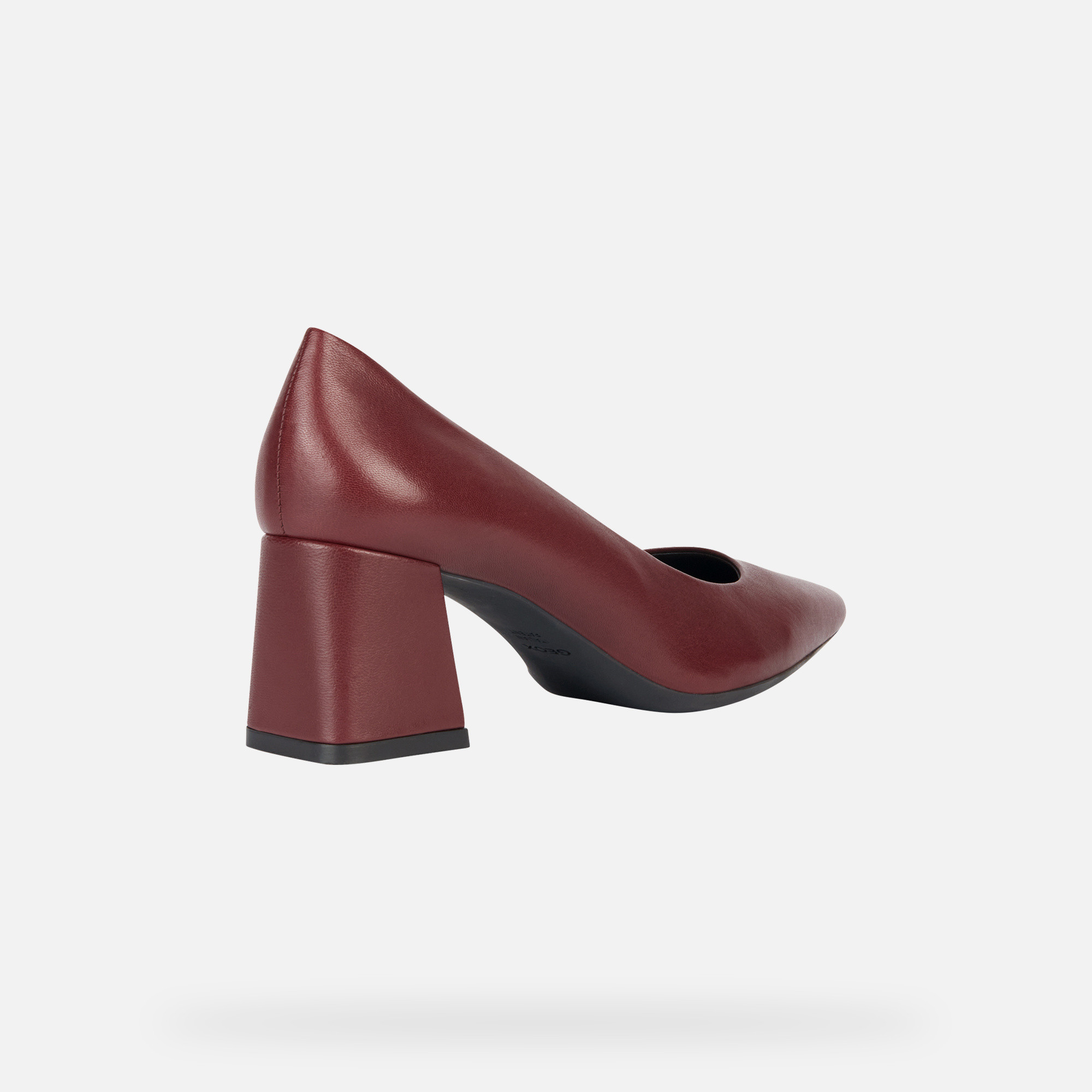 Burgundy women's pumps Geox Giselda - Women's