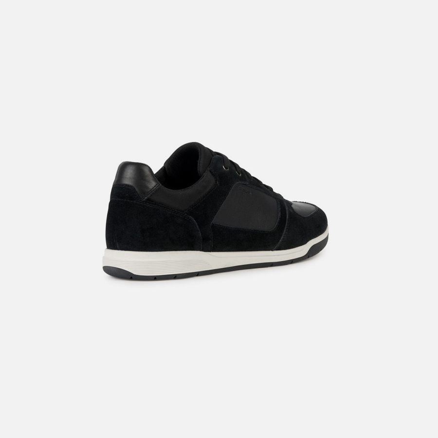 Black men's sneakers Geox Spherica Ec3 - Men's