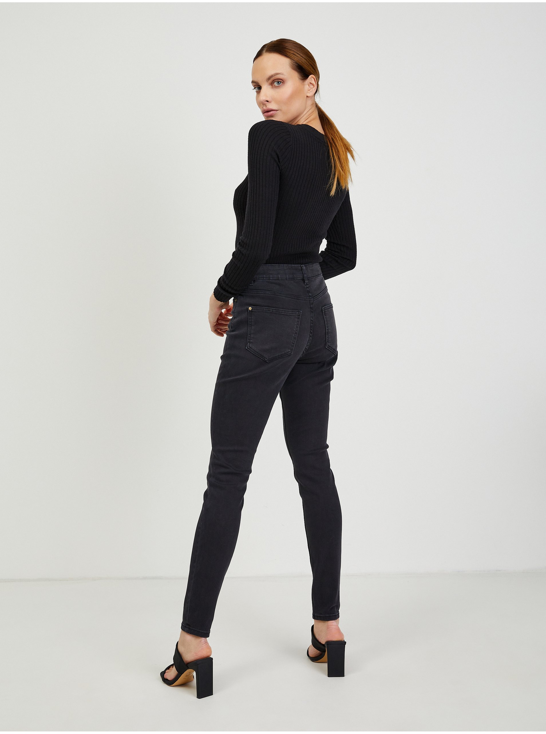Skinny fit pentru femei ORSAY - negru