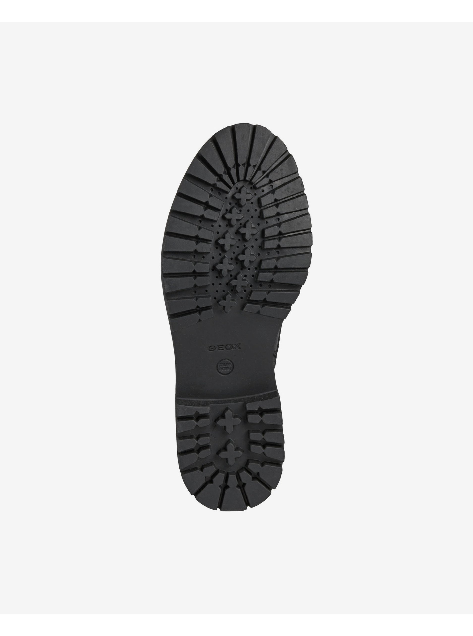 Black women's leather shoes Geox Iridea - Women's