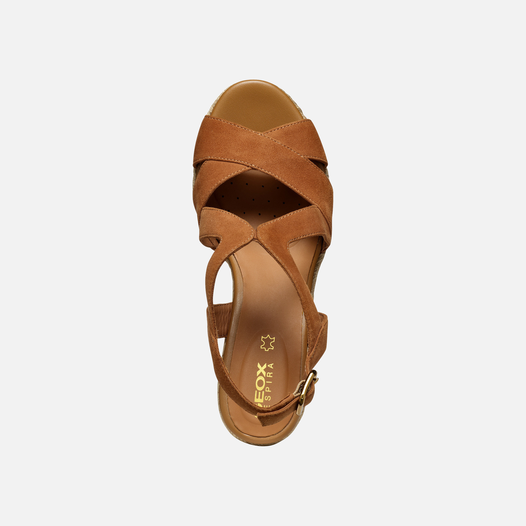 Brown women&#039;s sandals Geox Ponza - Women&#039;s