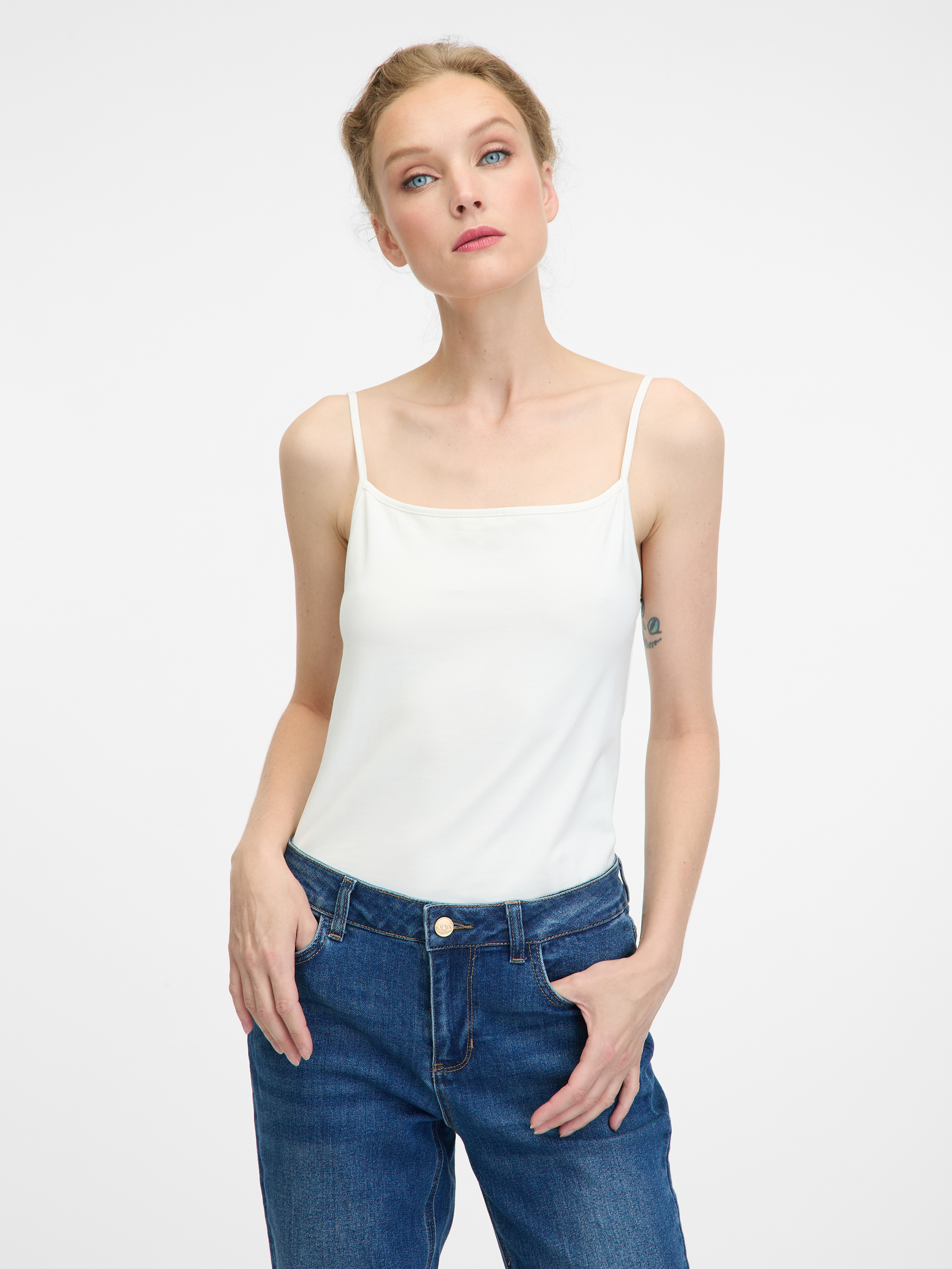 White womens top ORSAY - Womens