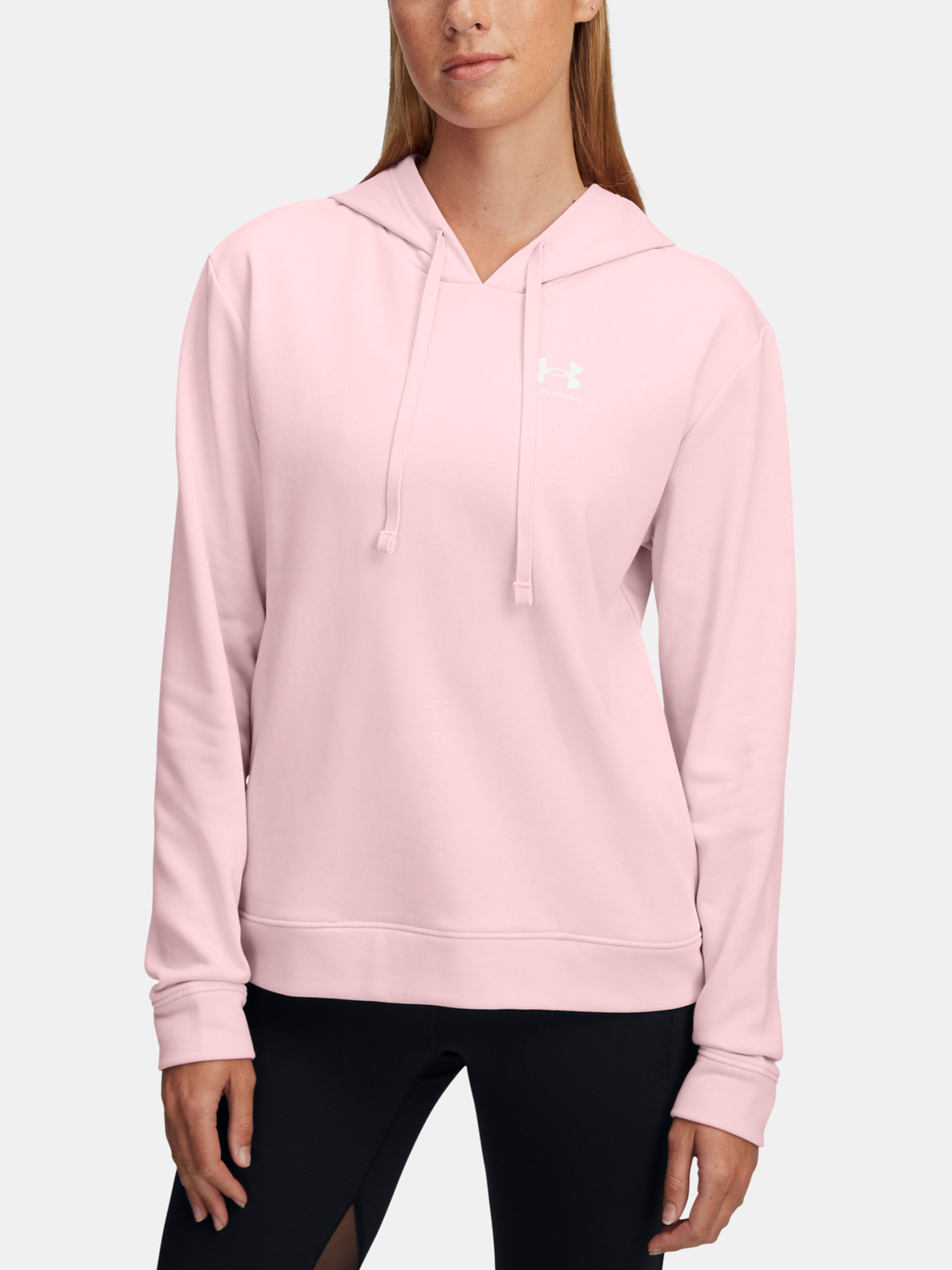 Womens Under Armour UA Rival Terry Hoodie - Womens