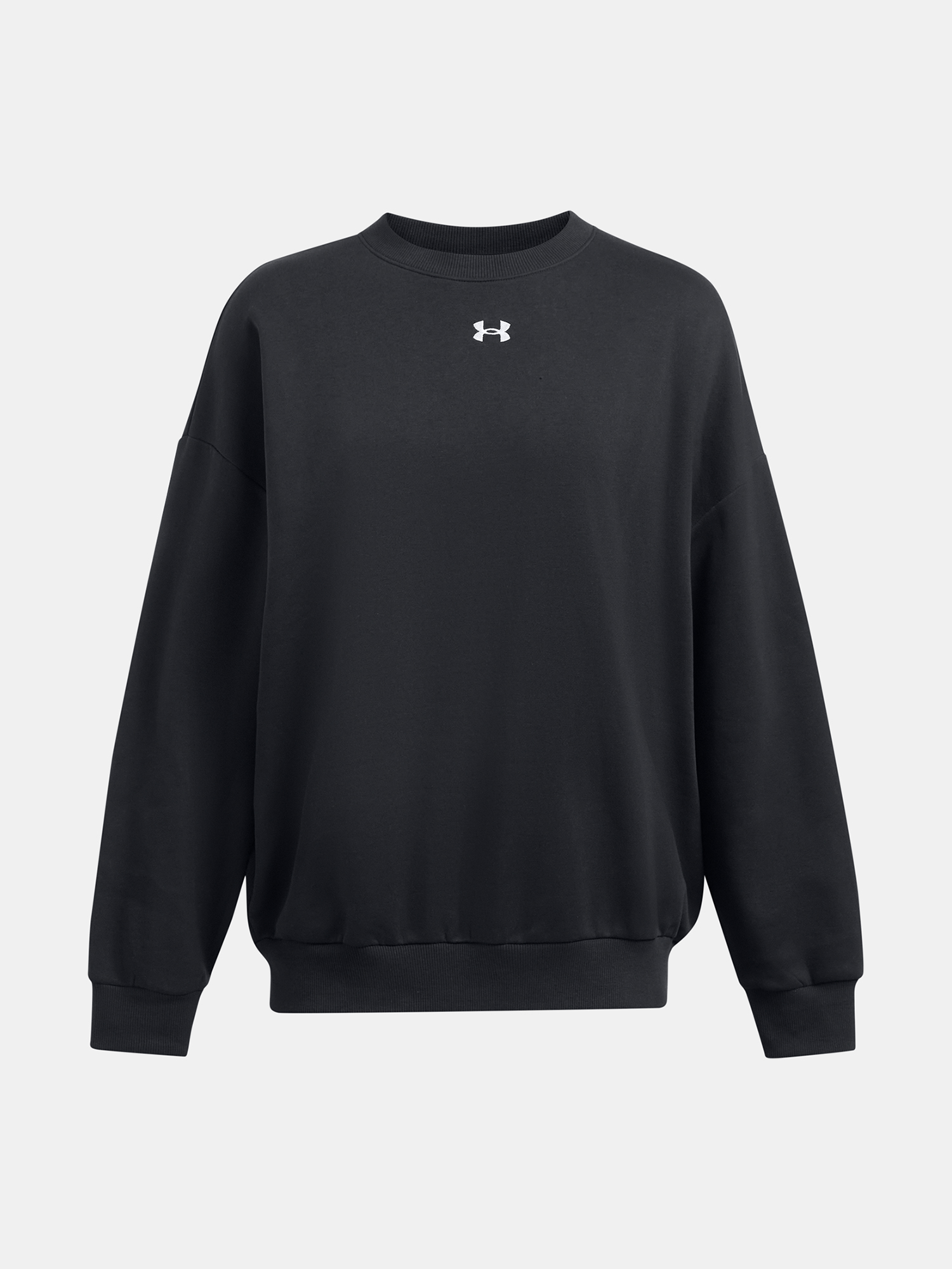 Women&#039;s Under Armour Rival Fleece OS Crew-BLK sweatshirt - Women&#039;s