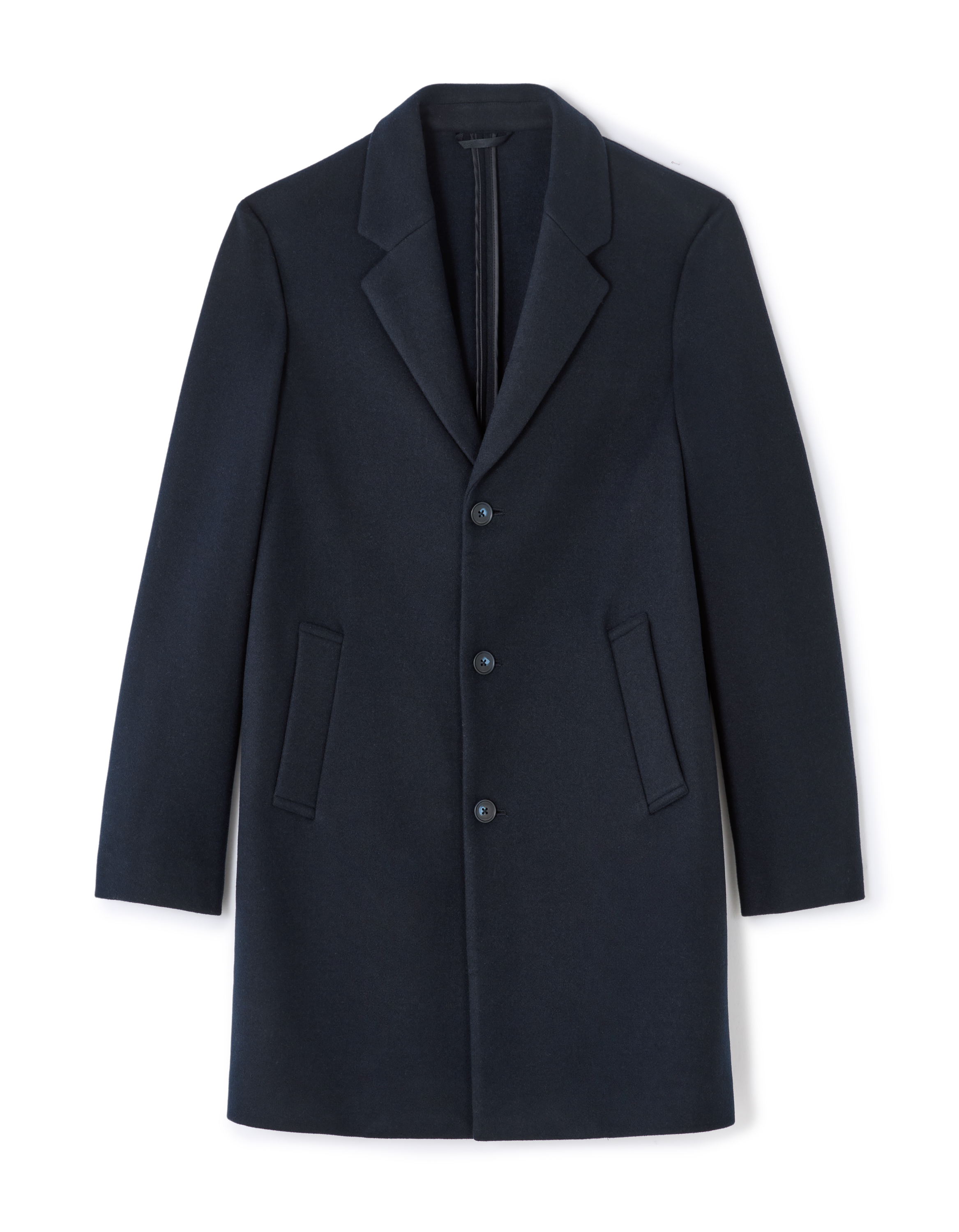 Тъмносиньо мъжко палто Celio Jubiais