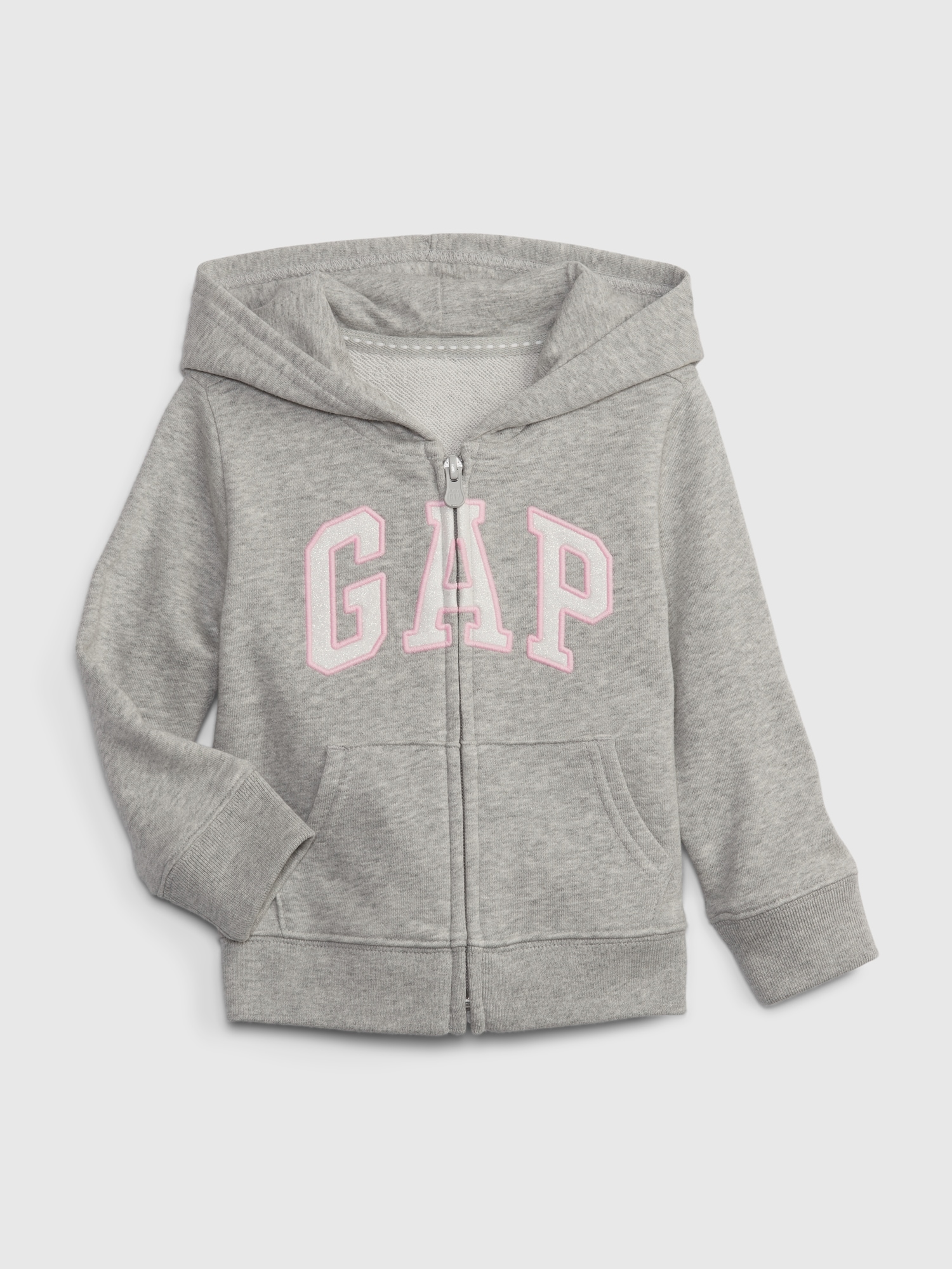 GAP Kids Sweatshirt French Terry Logo - Girls