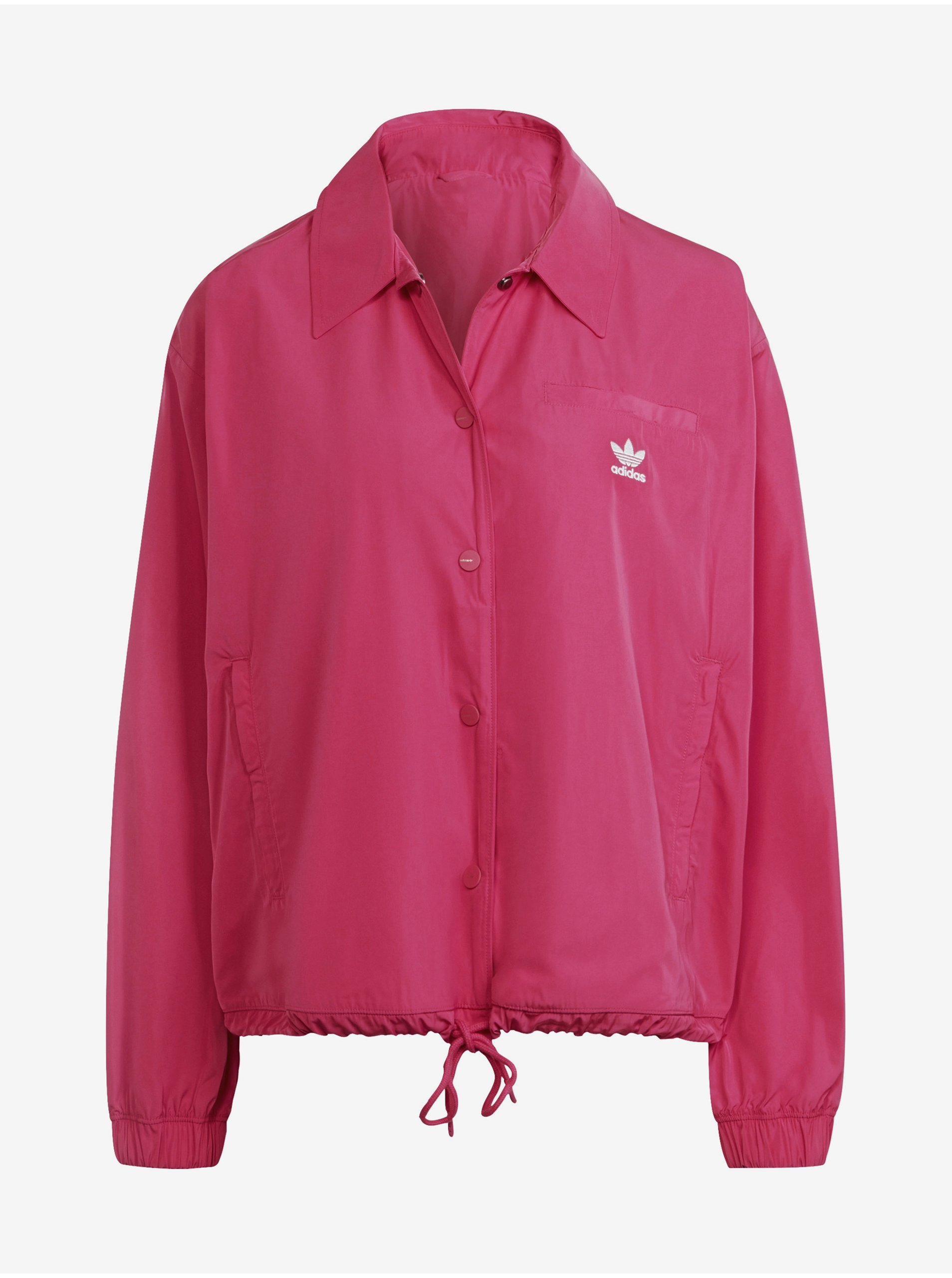 Jachete subtire pentru femei adidas Originals - roz inchis