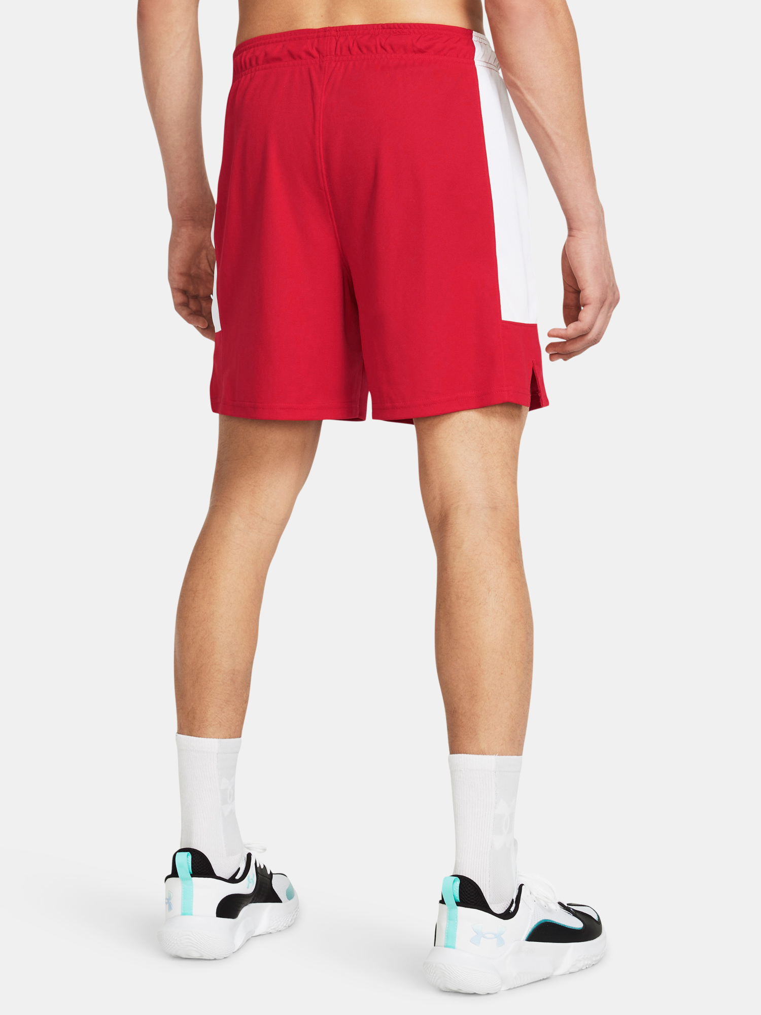 Pantaloni scurti pentru barbati Under Armour - rosu
