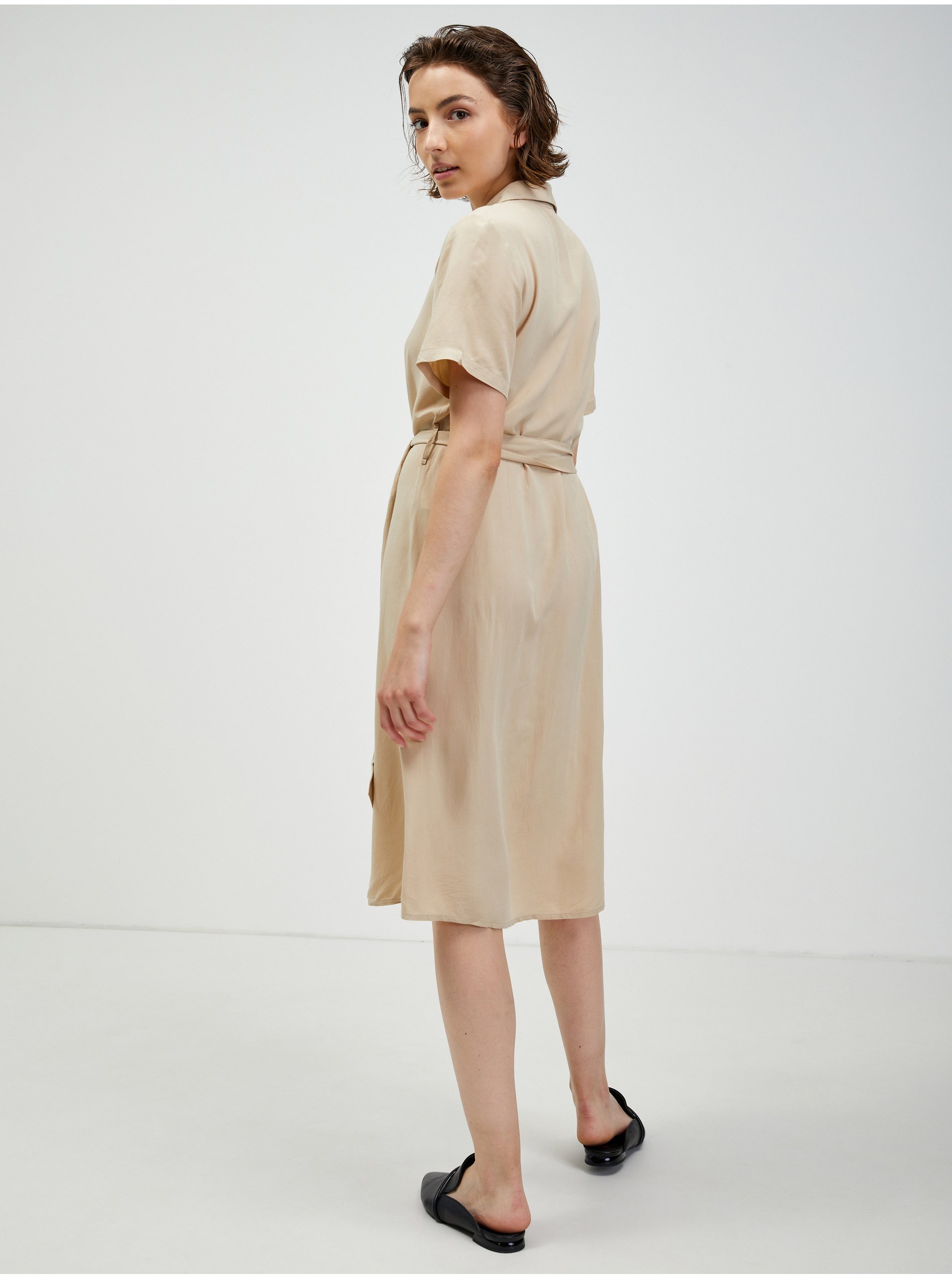 Rochie dama Pieces Beige