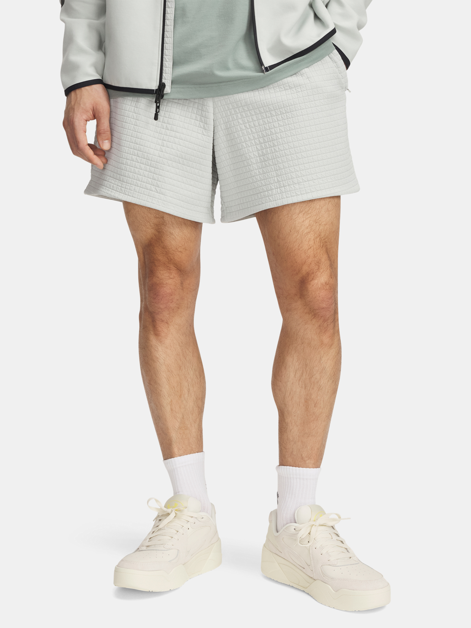Mens shorts Under Armour UA Unstoppable Flc Grid St - Mens