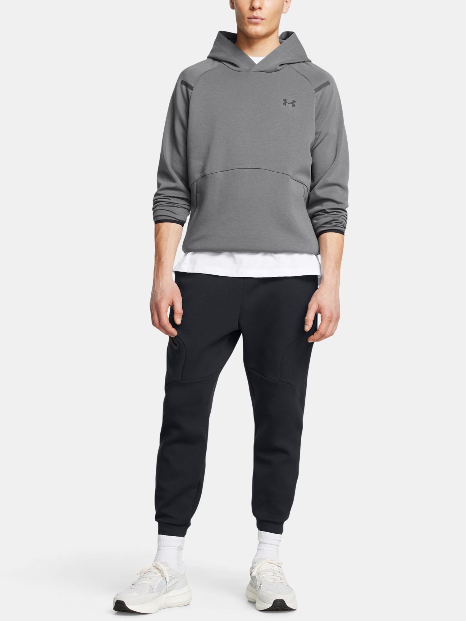 Men&#039;s sweatshirt Under Armour UA Unstoppable Flc HD EU-GRY - Men&#039;s