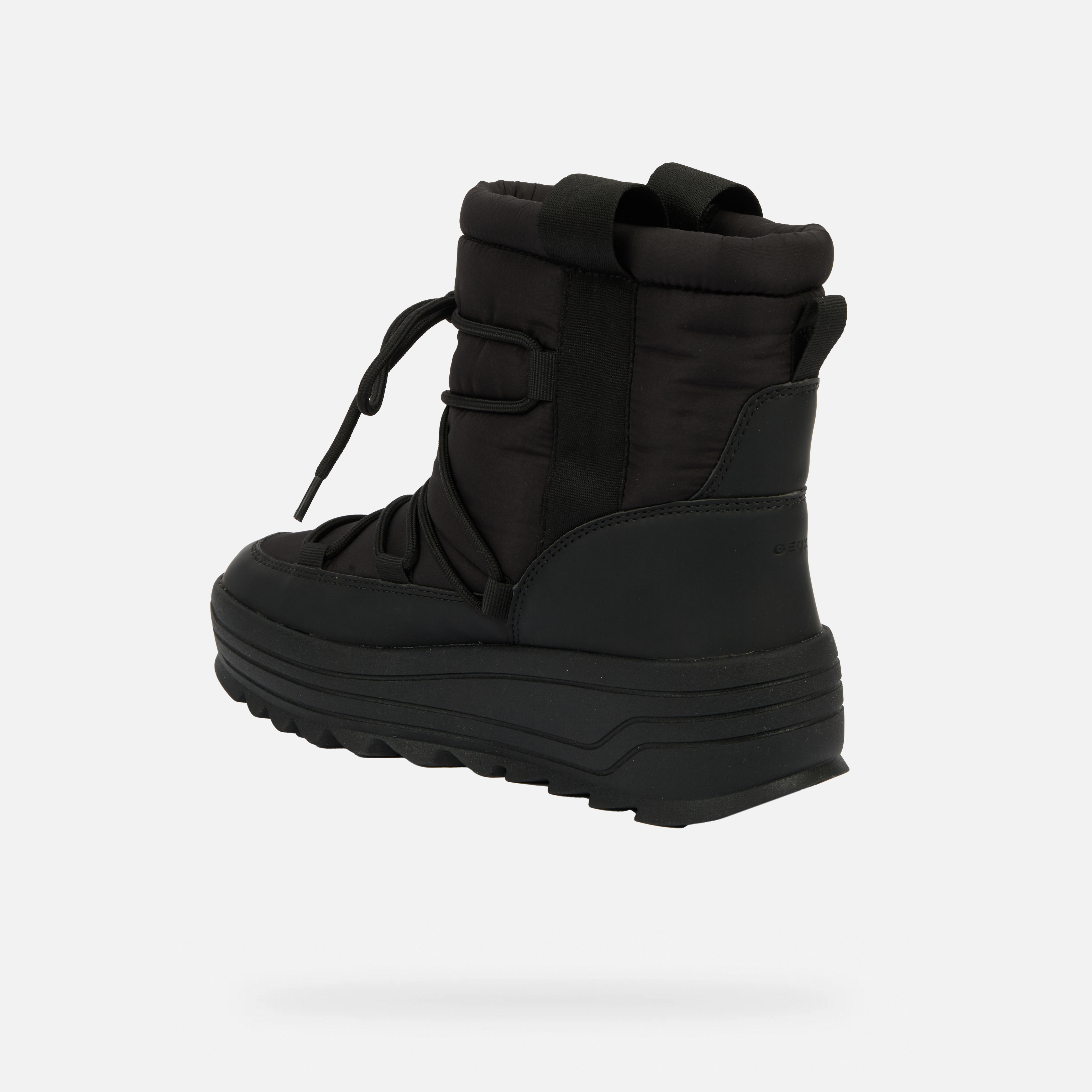 Geox Milleiny B ABX Black Women's Ankle Boots - Womens