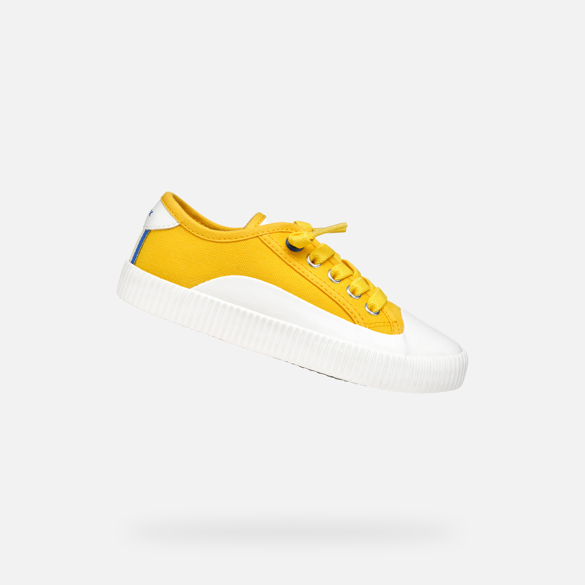 Yellow boys sneakers Geox Tippeste - Boys