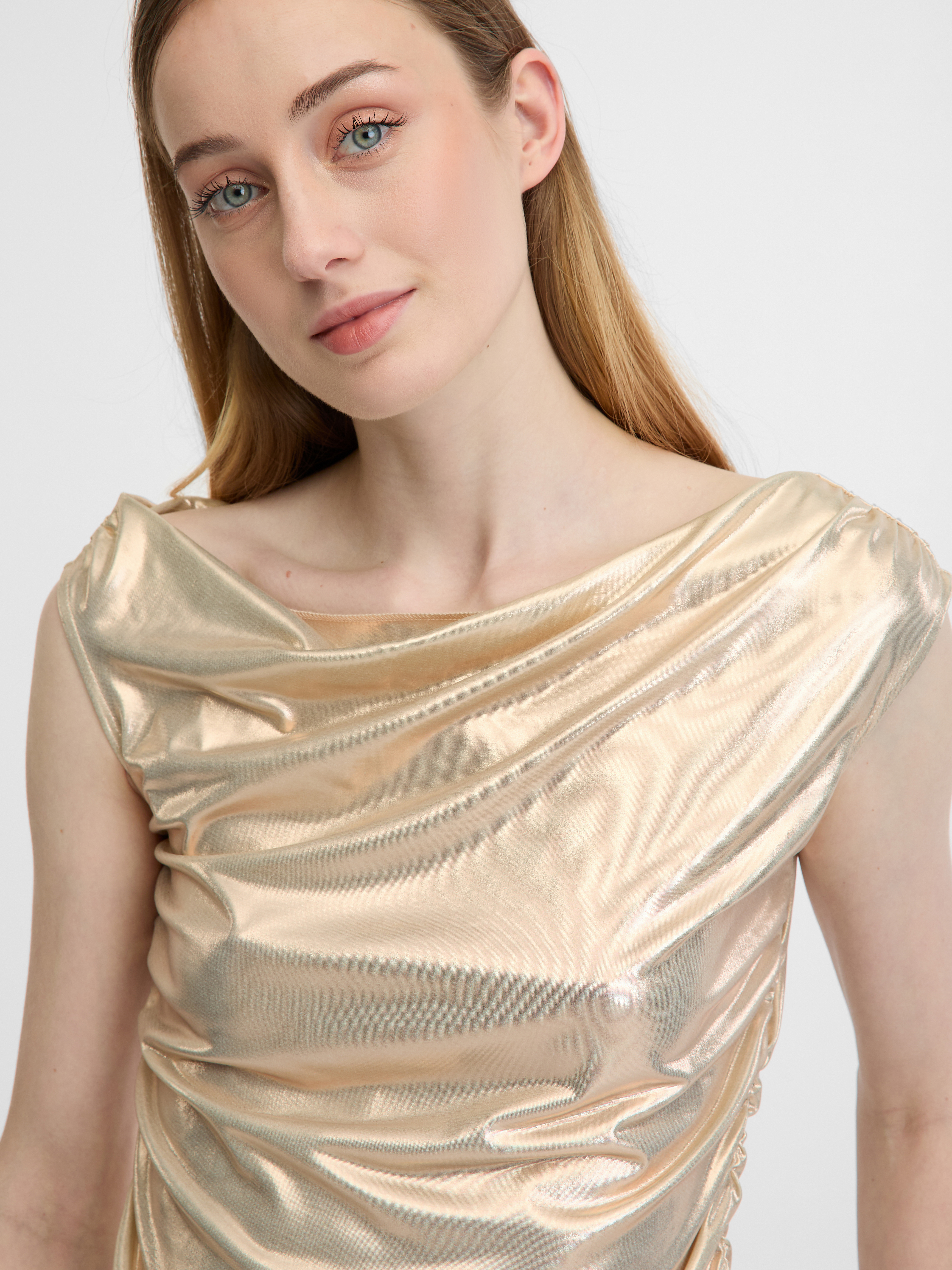 Gold women's blouse ORSAY - Women's