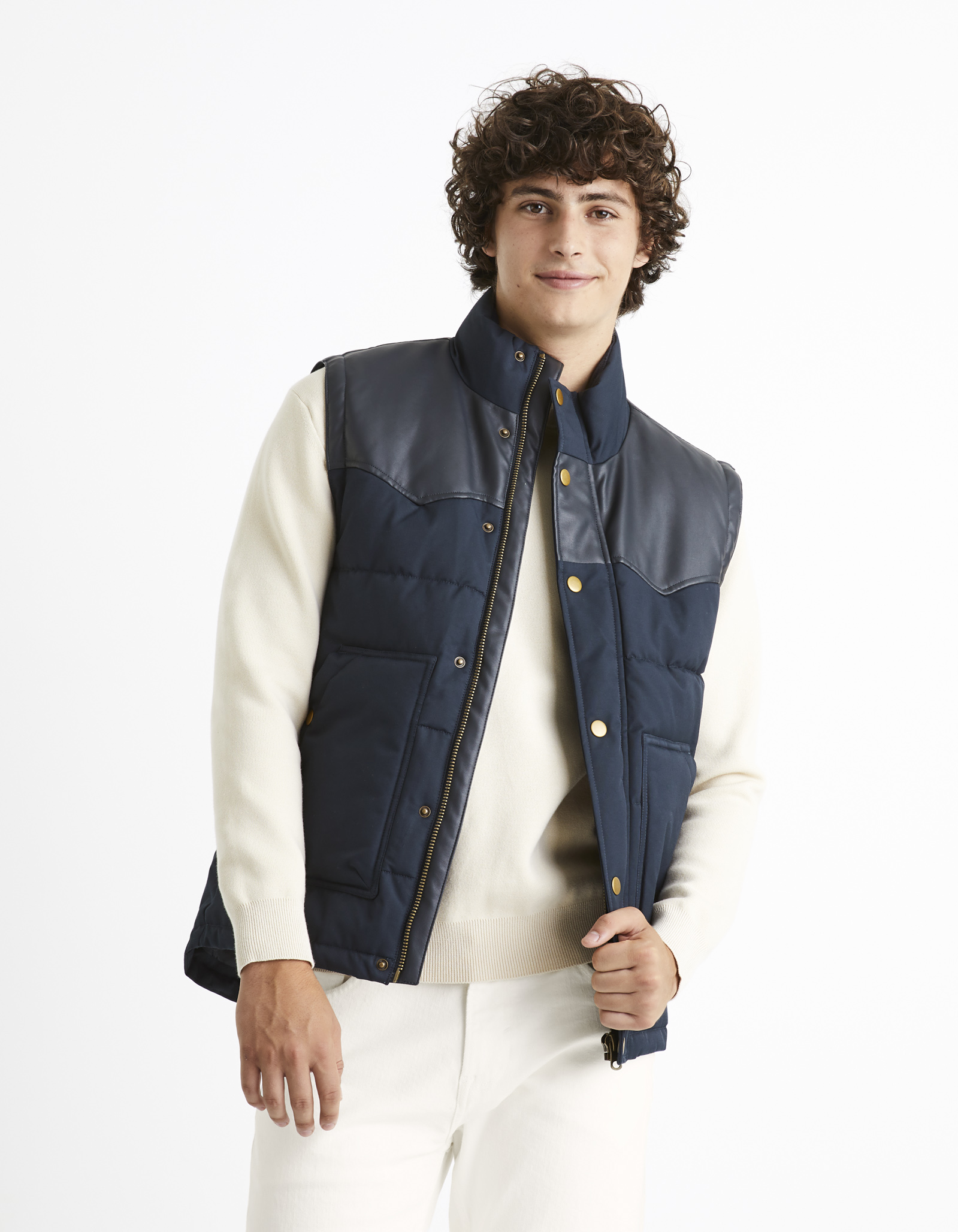 Jachete si tricouri pentru barbati Celio - albastru inchis