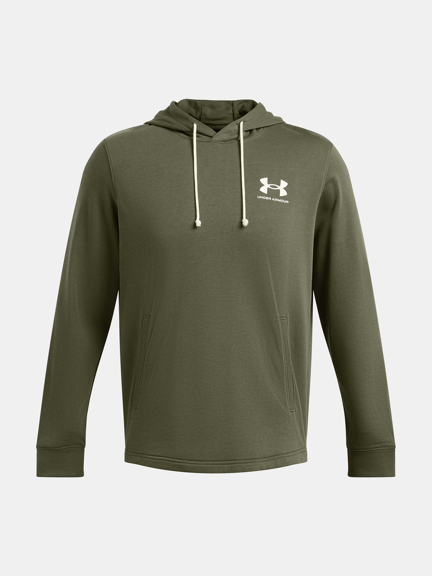 Men&#039;s sweatshirt Under Armour UA Rival Terry LC HD-GRN - Men&#039;s