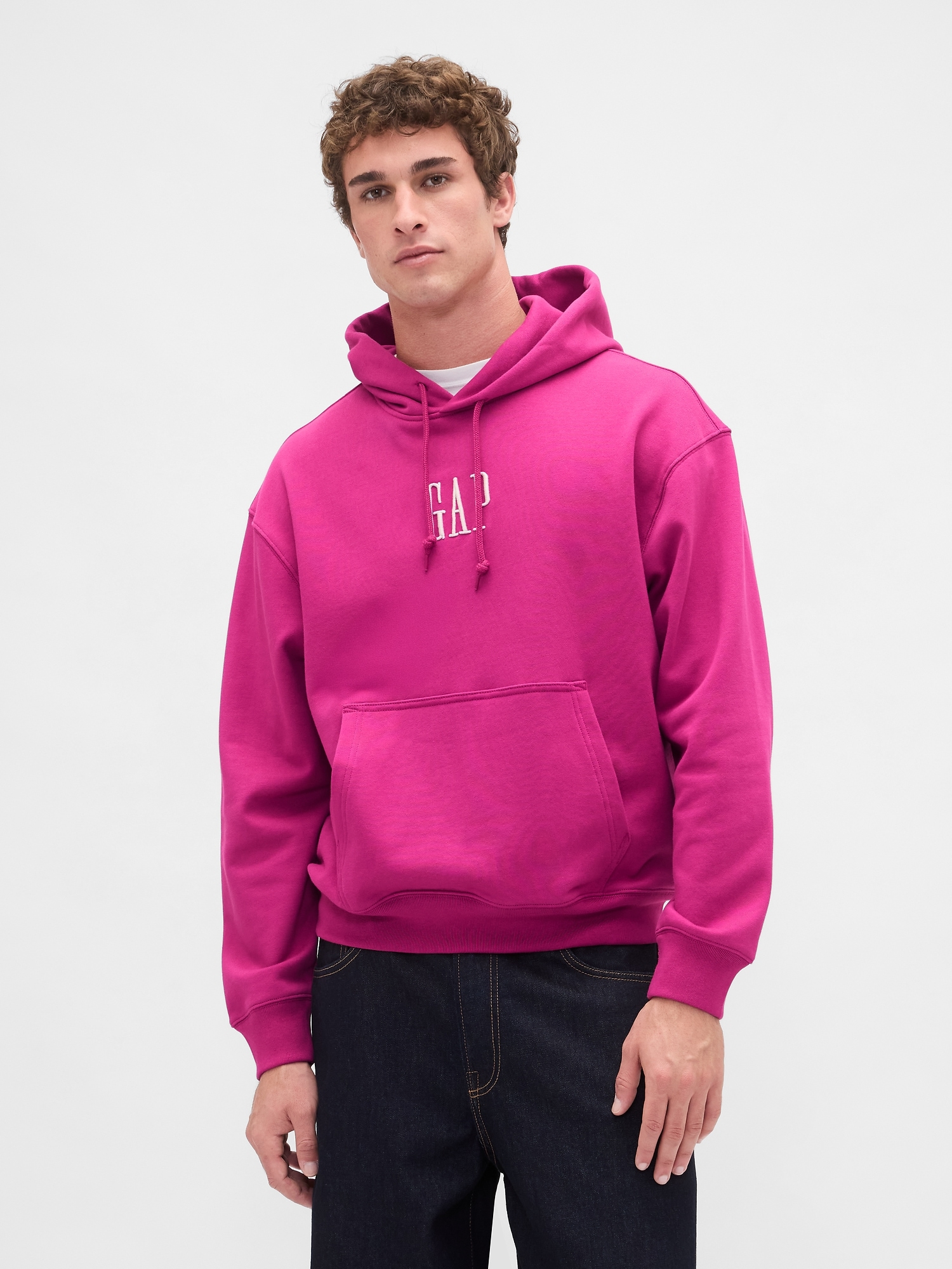GAP Oversize Sweatshirt with Heavyweight Logo - Mens