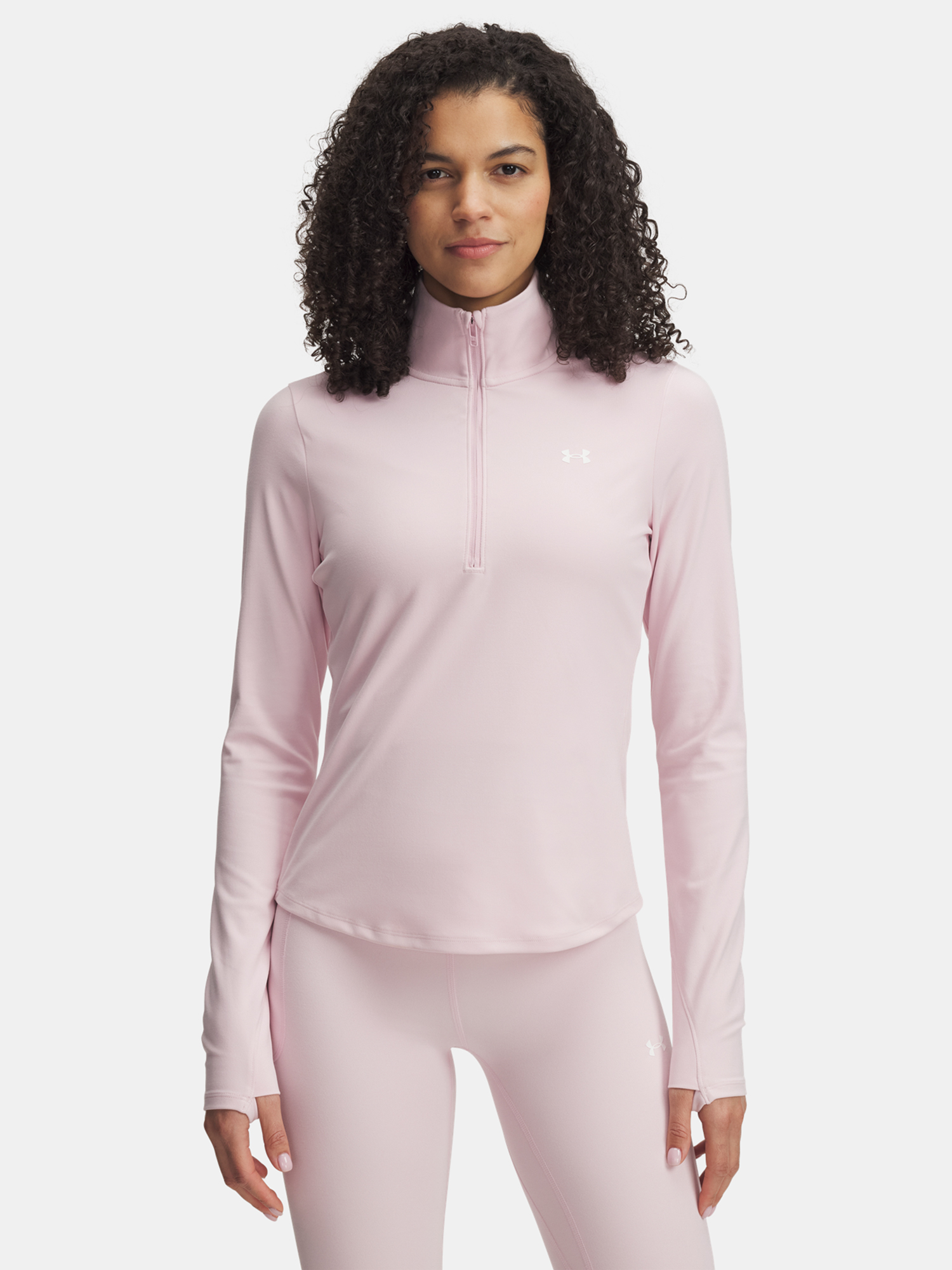 Women's T-shirt Under Armour Motion 1/2 Zip EMEA - Women's