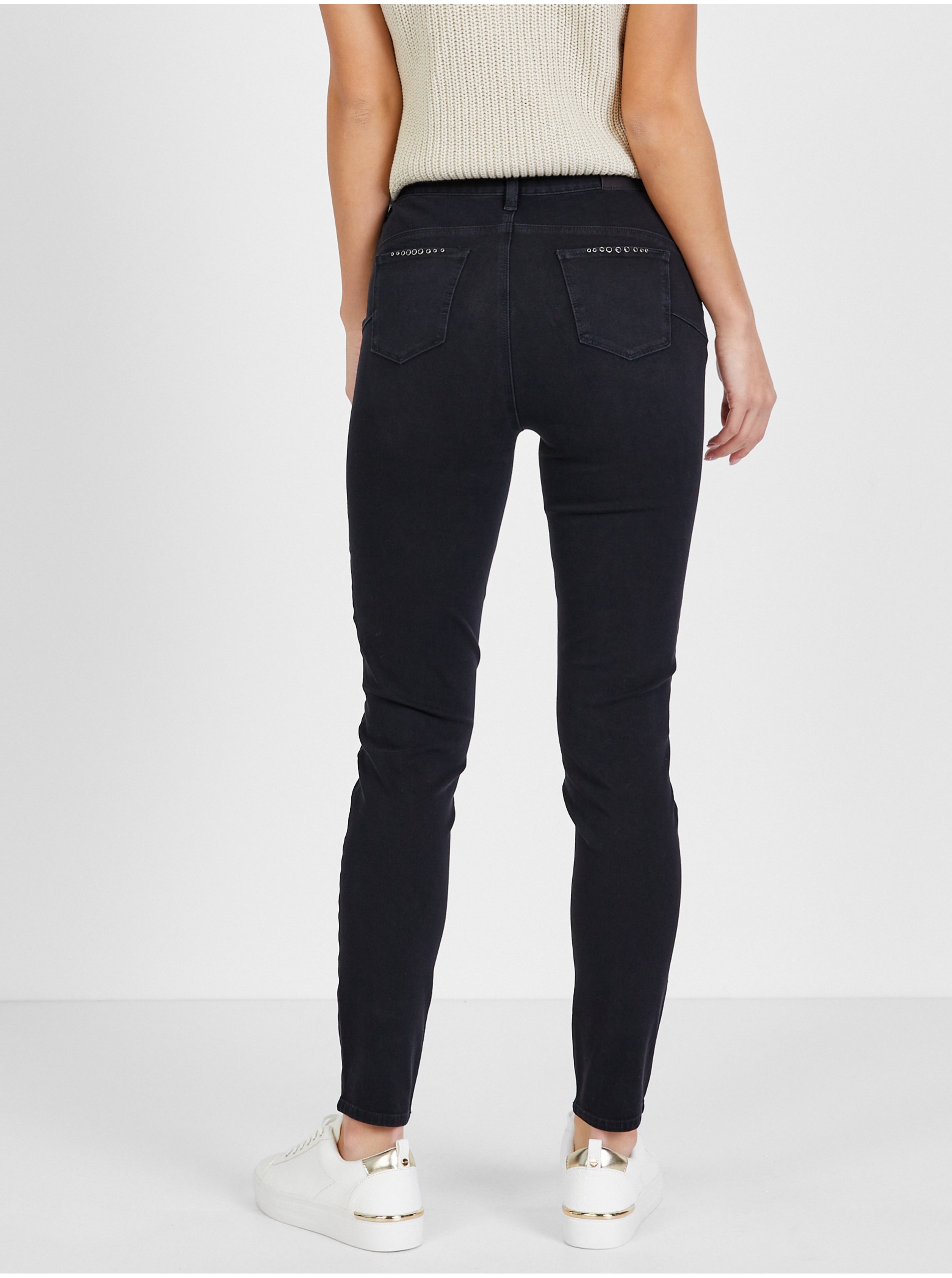 Slim fit pentru femei Liu Jo - negru