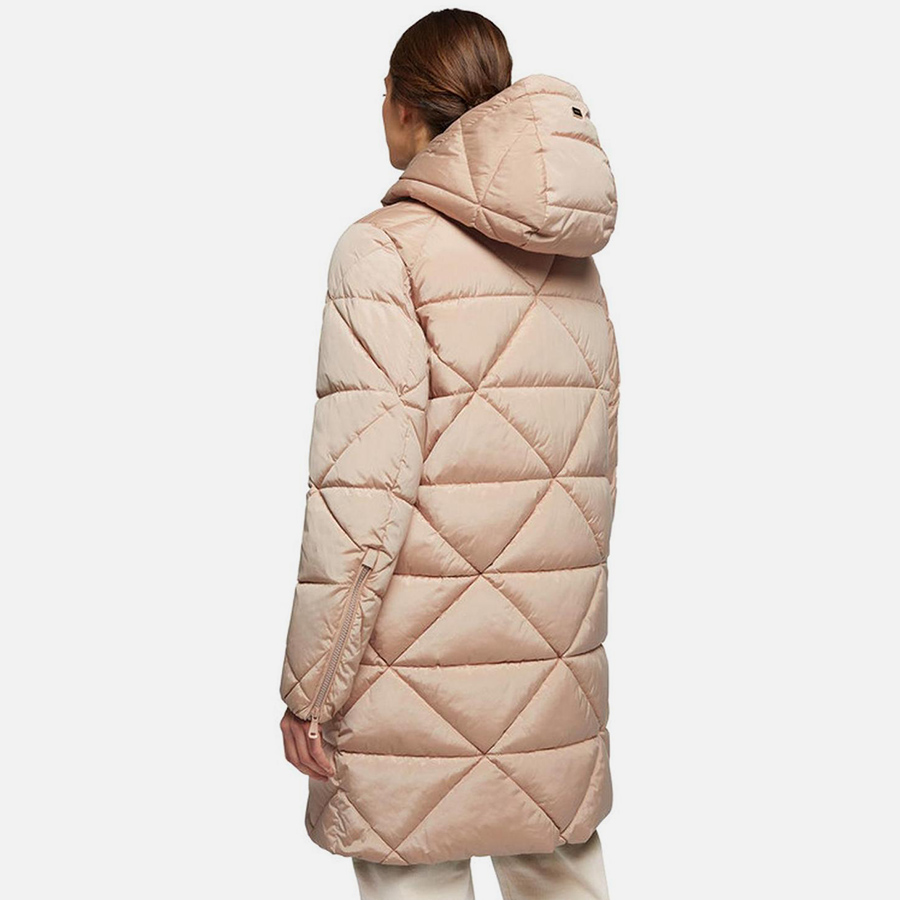 Pink women's parka Geox Allenie - Women's