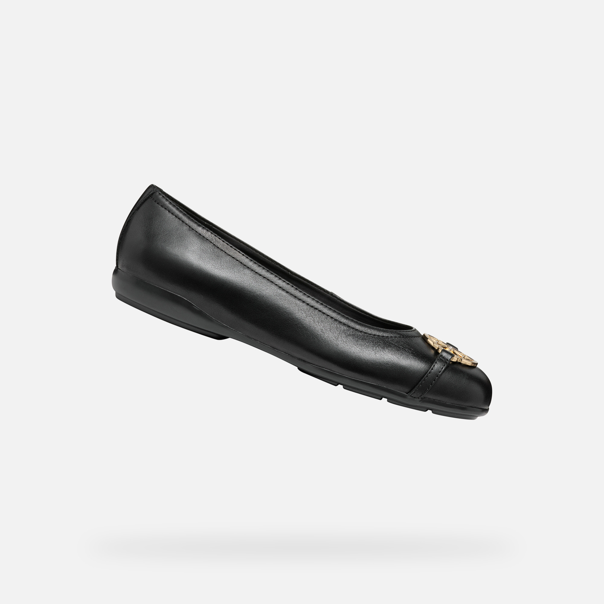 Black women&#039;s ballet flats Geox Annytah - Women&#039;s