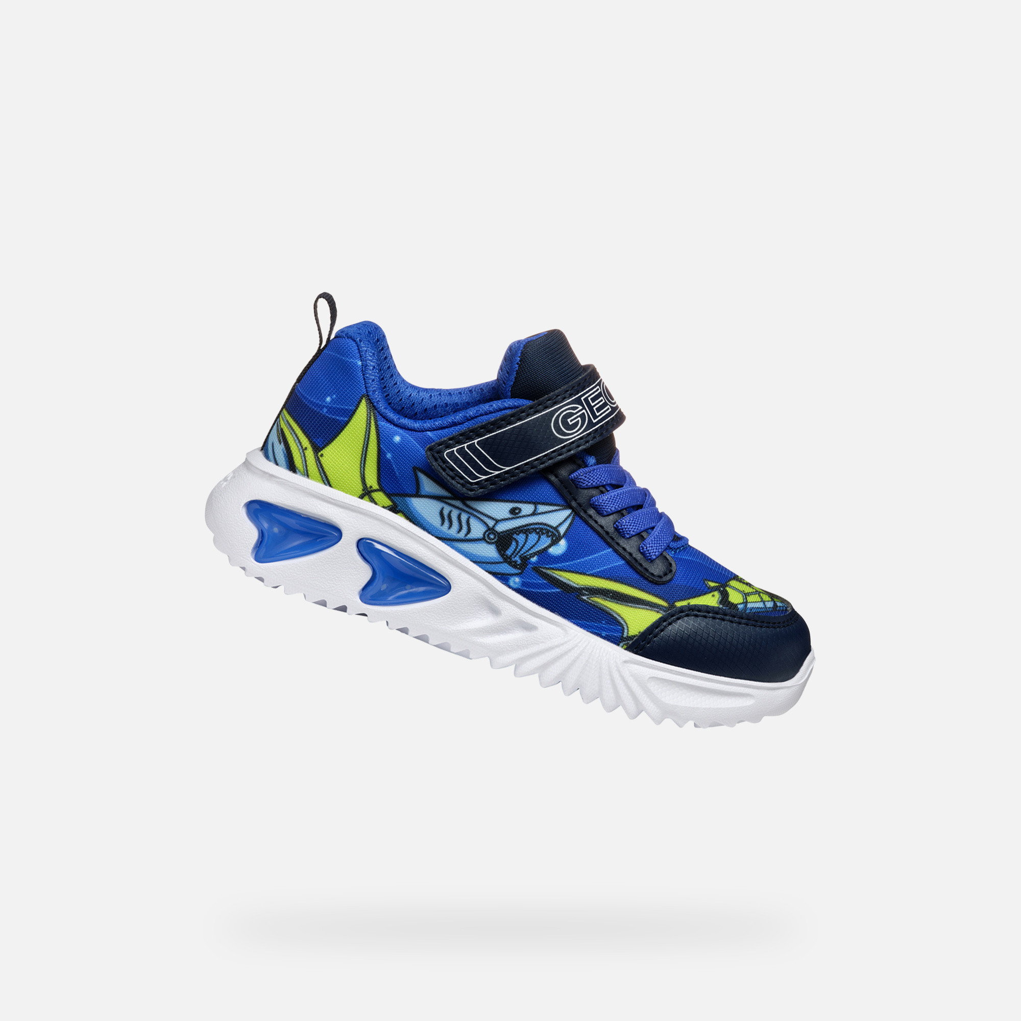 Blue boys sneakers Geox Assister - Boys