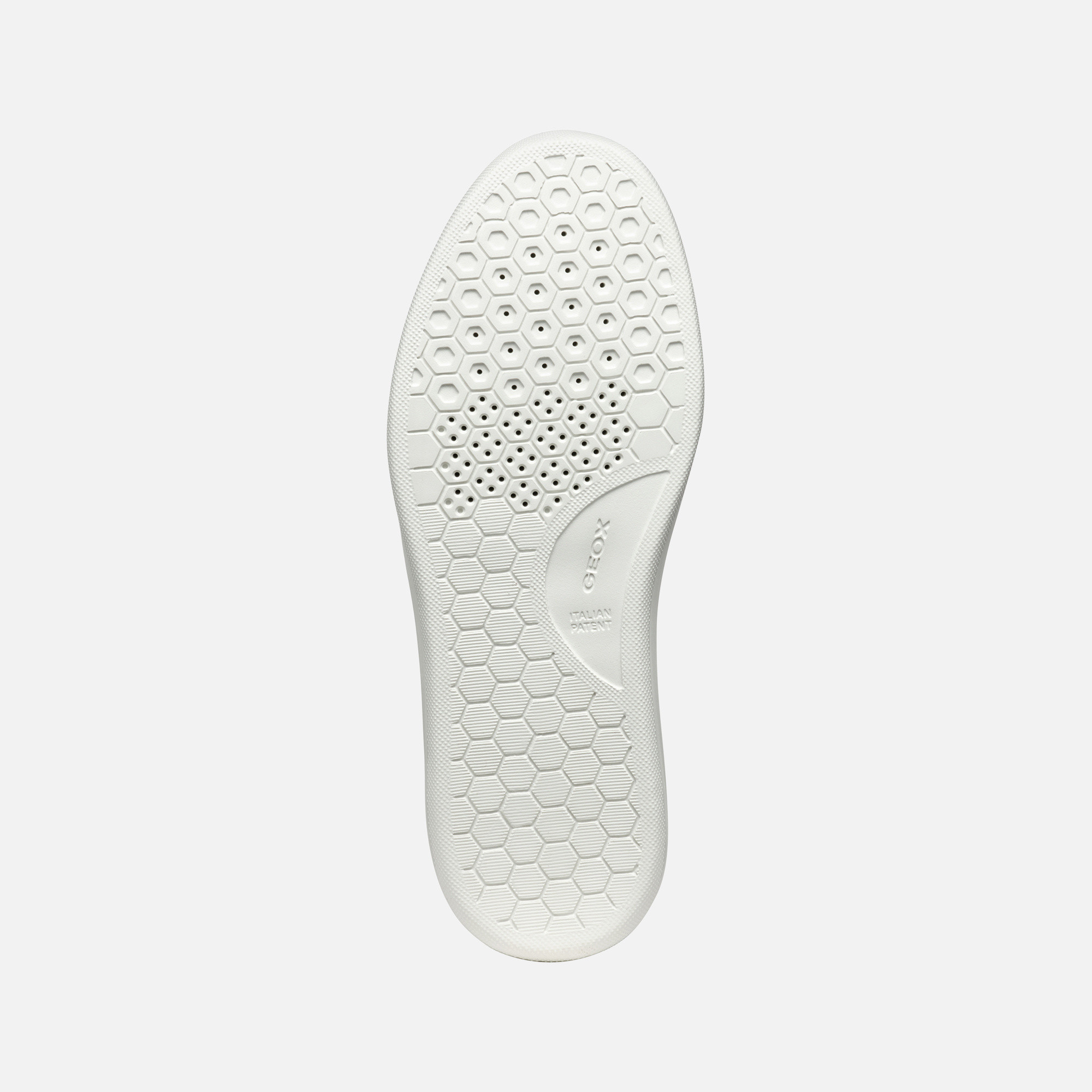White men's sneakers Geox Deiven - Men's