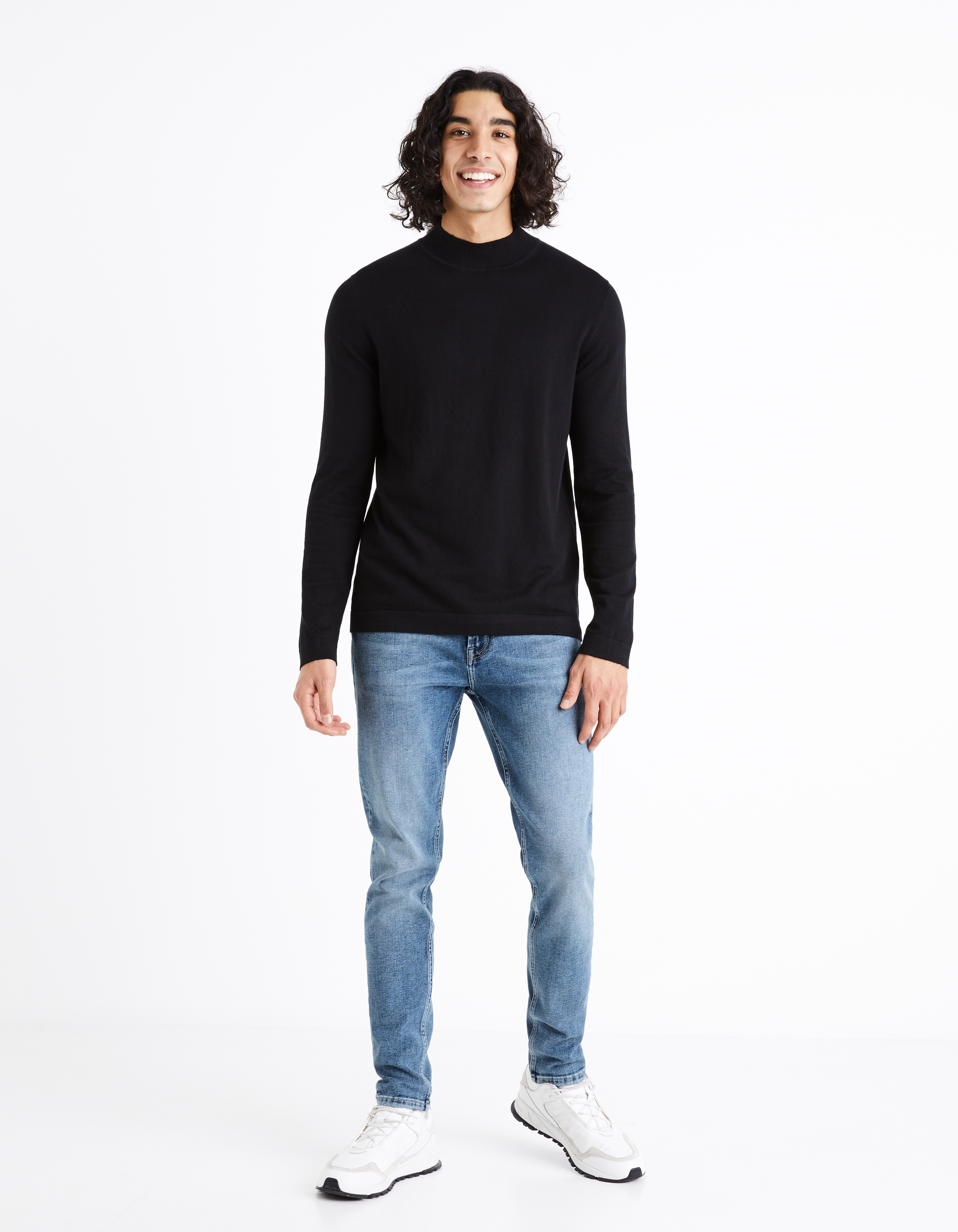 Slim fit pentru barbati Celio - albastru