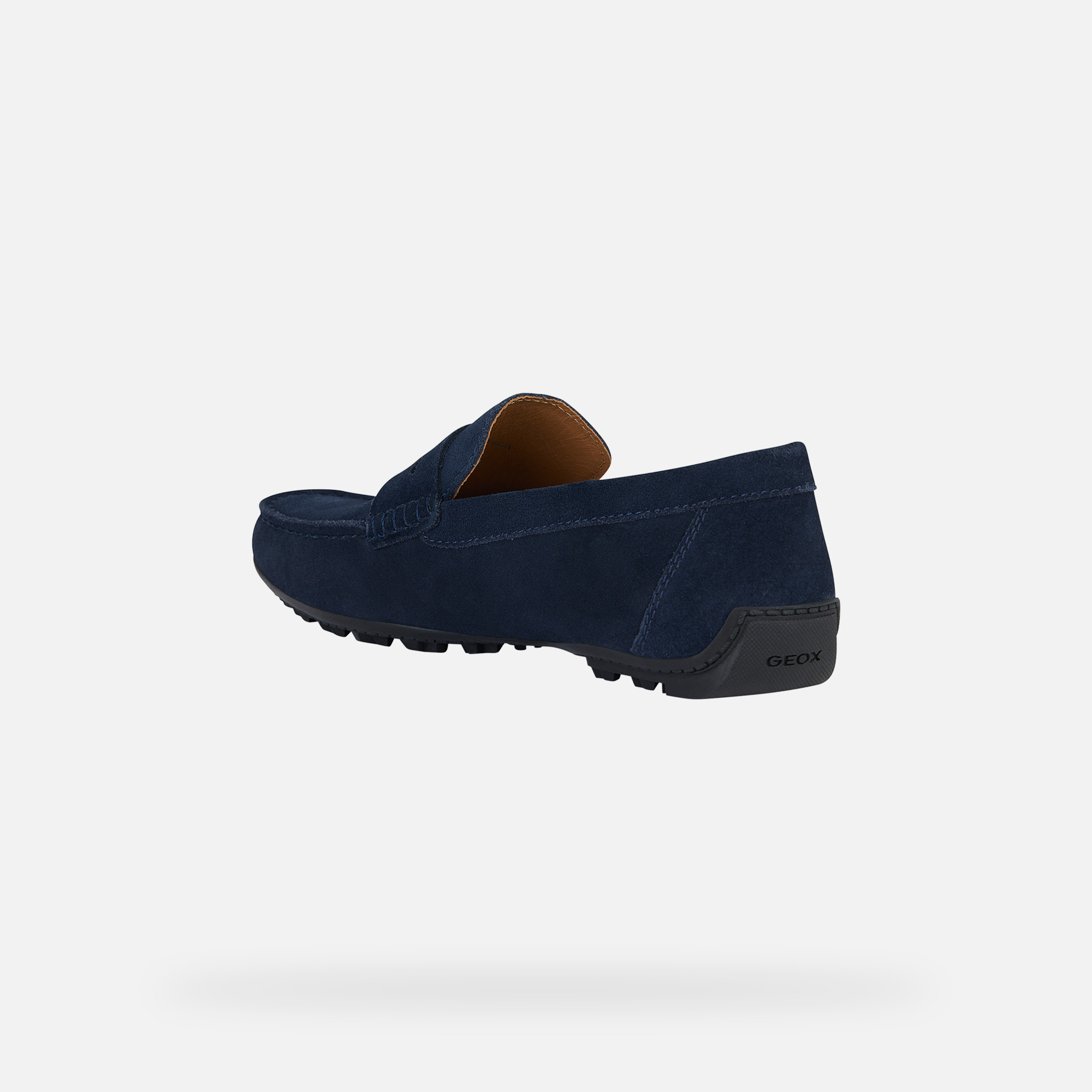 Dark blue men&#039;s moccasins Geox Kosmopolis + Grip - Men&#039;s