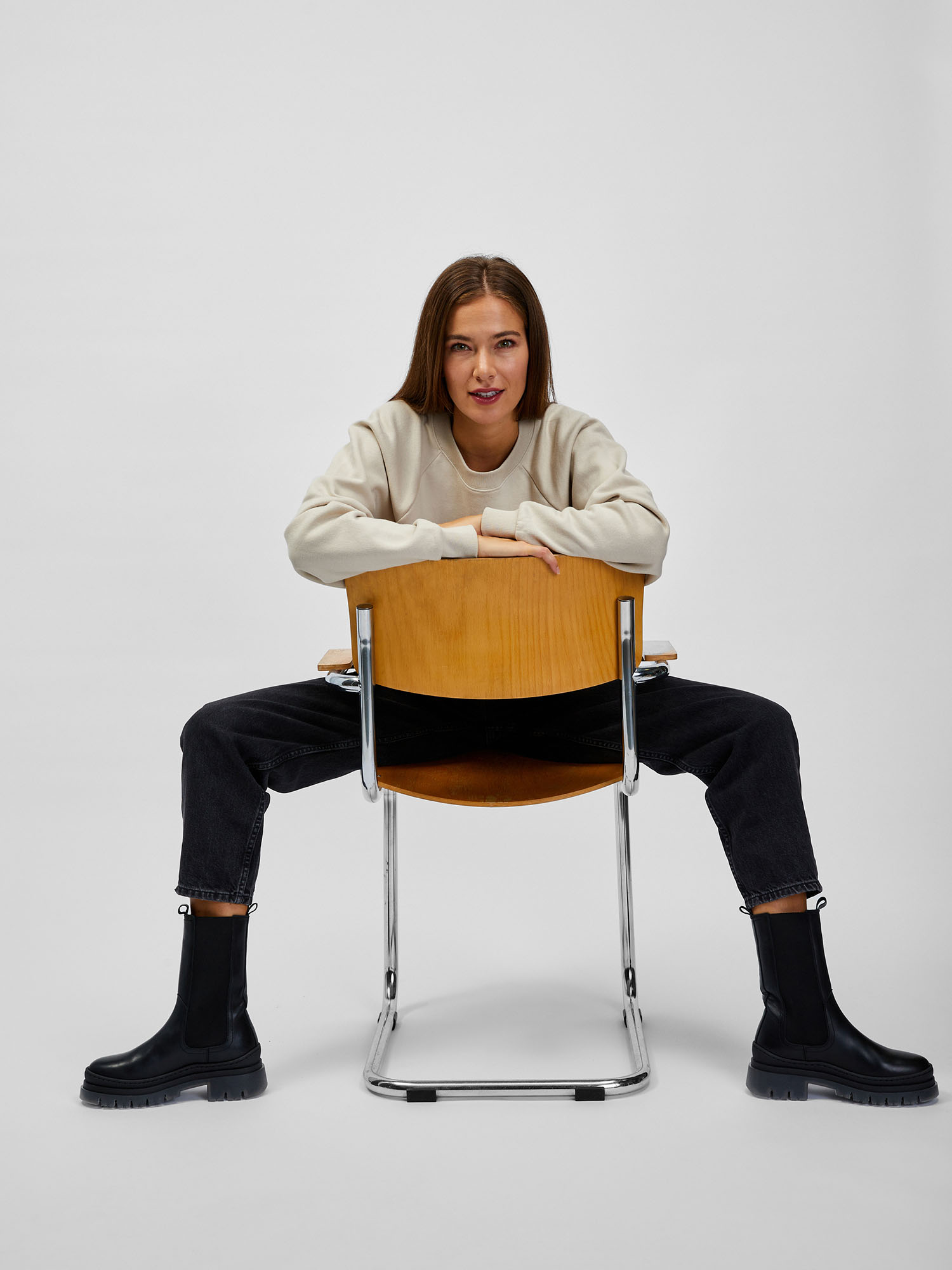 Hanorace pentru femei GAP - bej