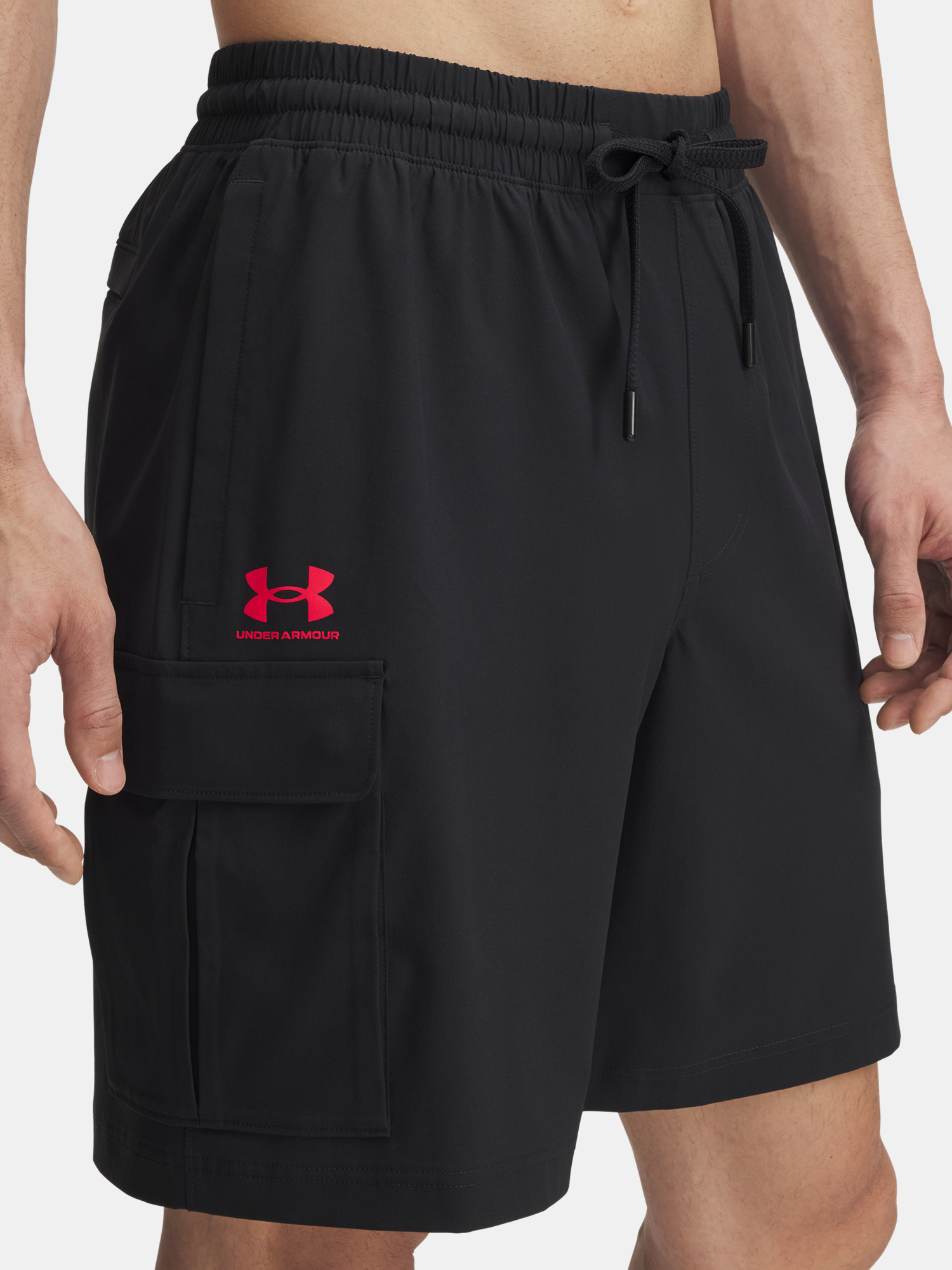 Men&#039;s shorts Under Armour UA Vibe Woven Cargo Short-BLK - Men&#039;s