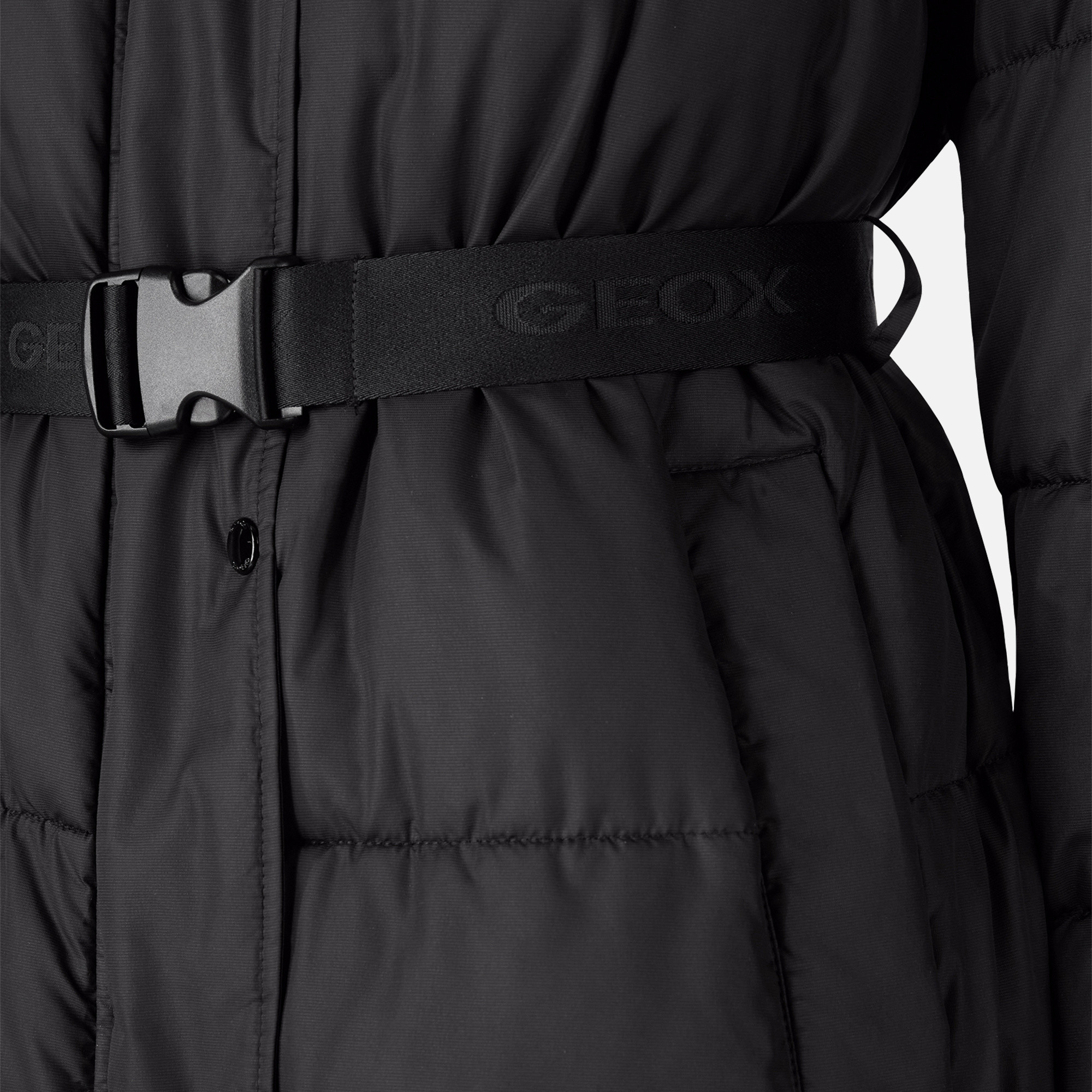 Black Women&#039;s Down Jacket Geox Spherica - Women&#039;s
