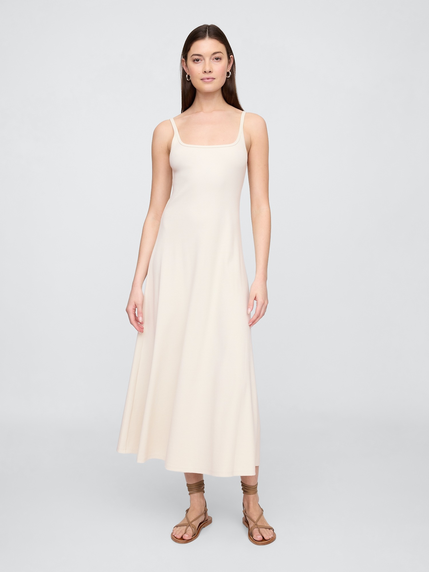 GAP Ribbed midi dress - Women&#039;s