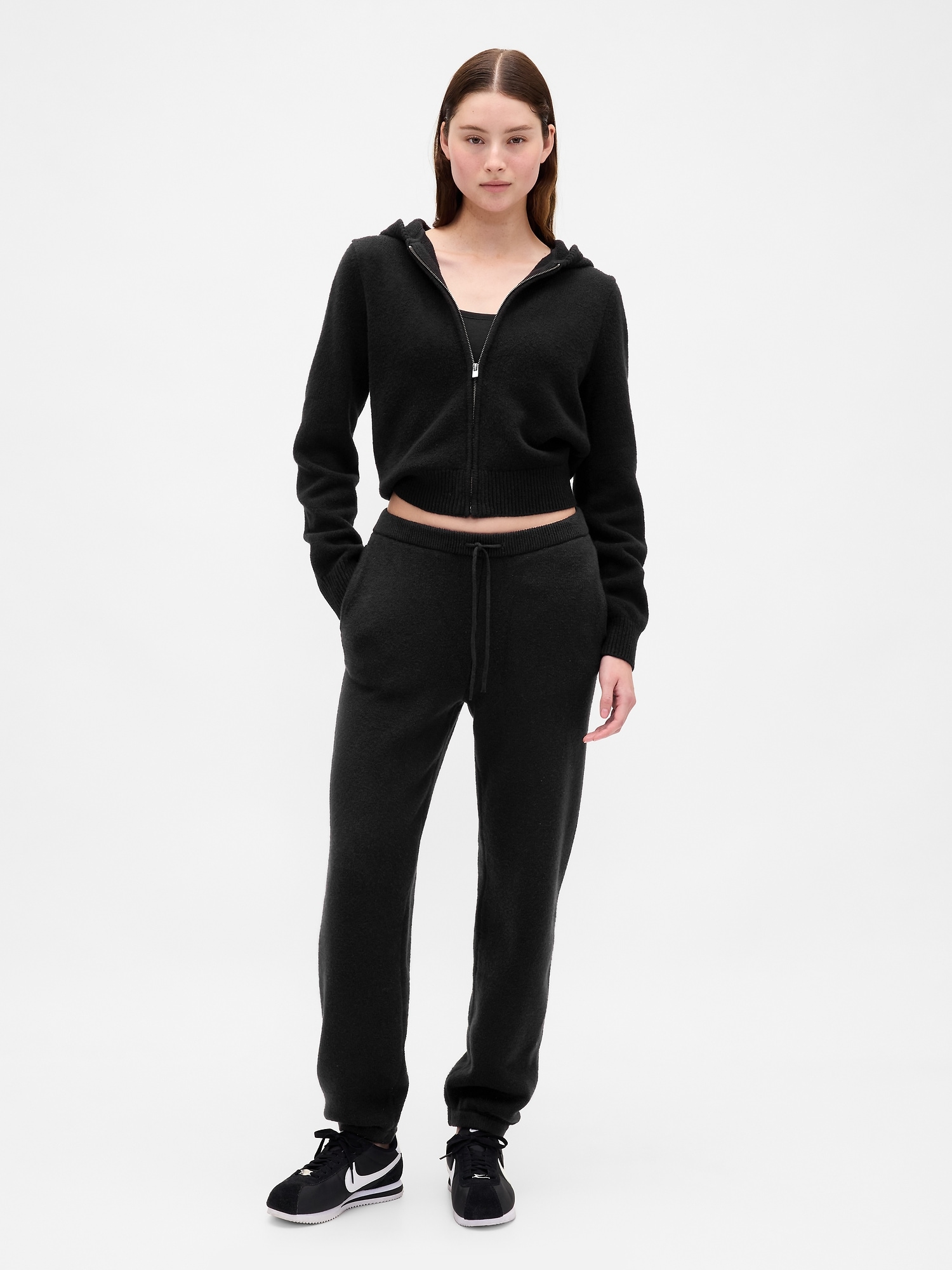 GAP CashSoft Zipper Sweater - Women's