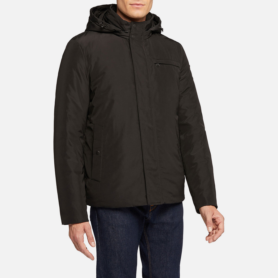 Black men&#039;s jacket Geox Kennet - Men&#039;s