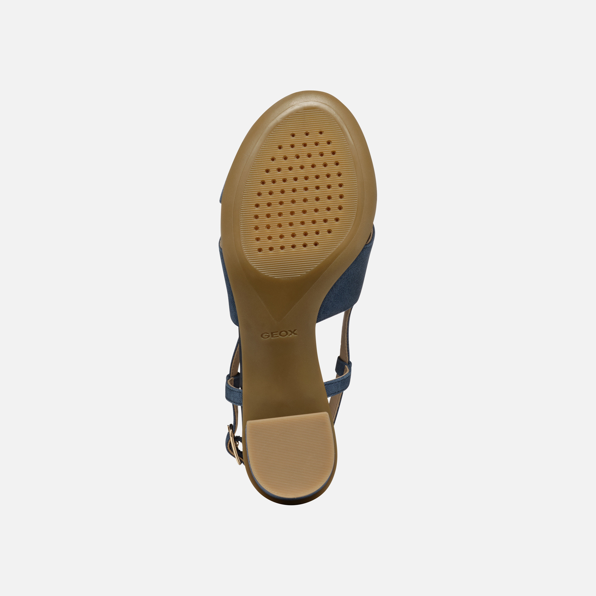 Dark blue women&#039;s sandals Geox Aurely 50 - Women&#039;s