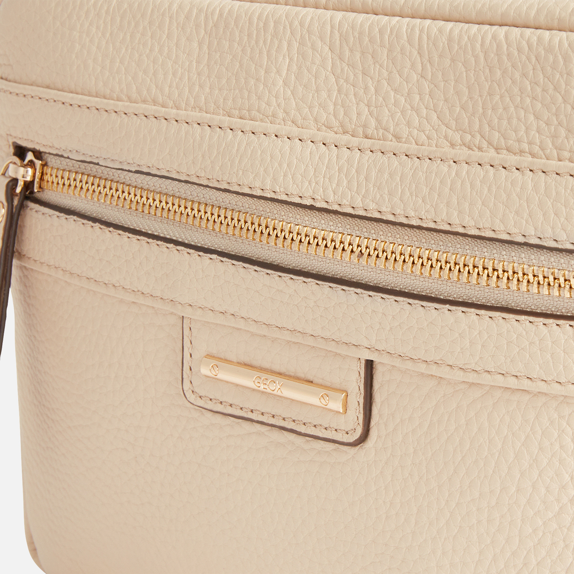 Cream women&#039;s handbag Geox - Women&#039;s