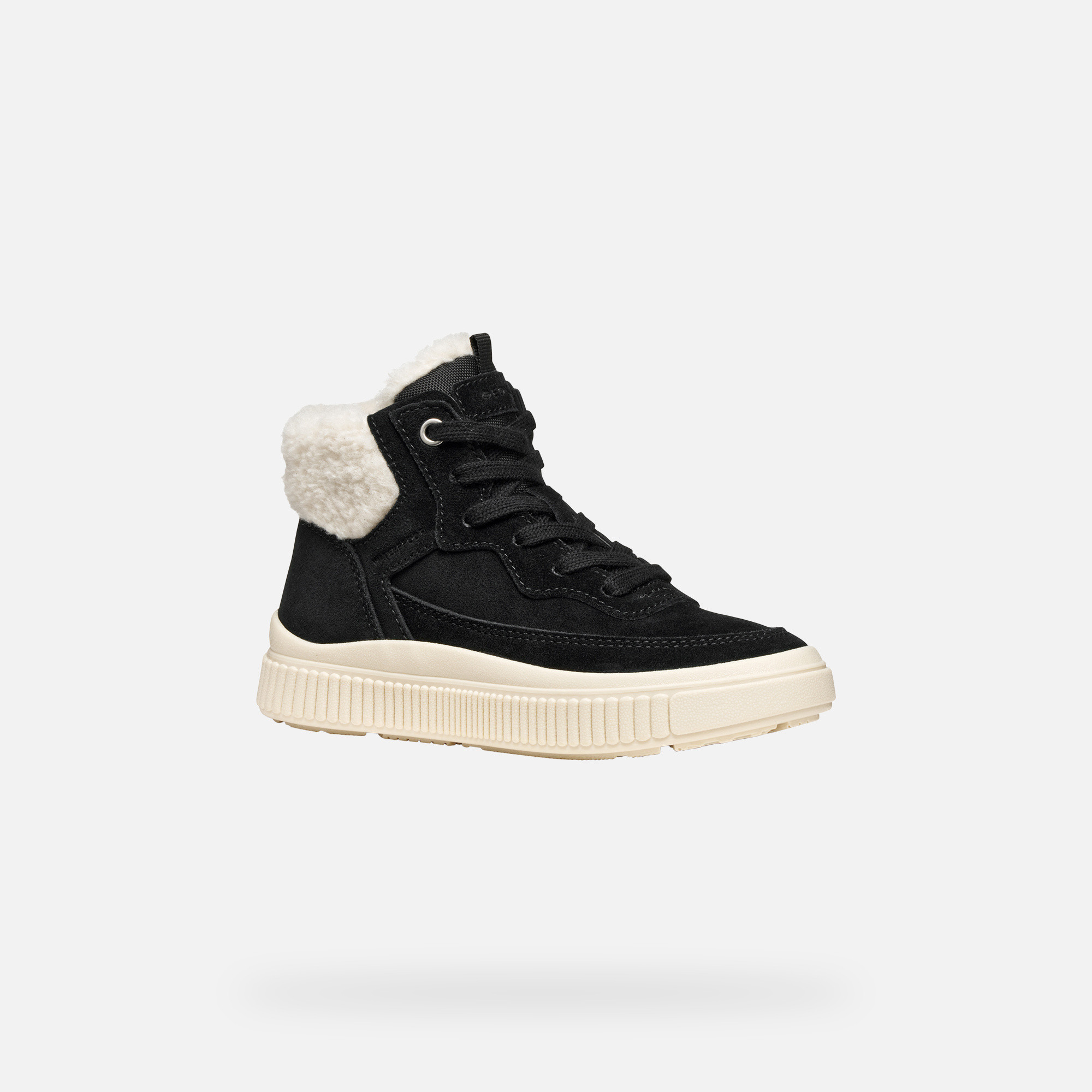 Black Girls Geox Laquinny WPF Sneakers - Girls