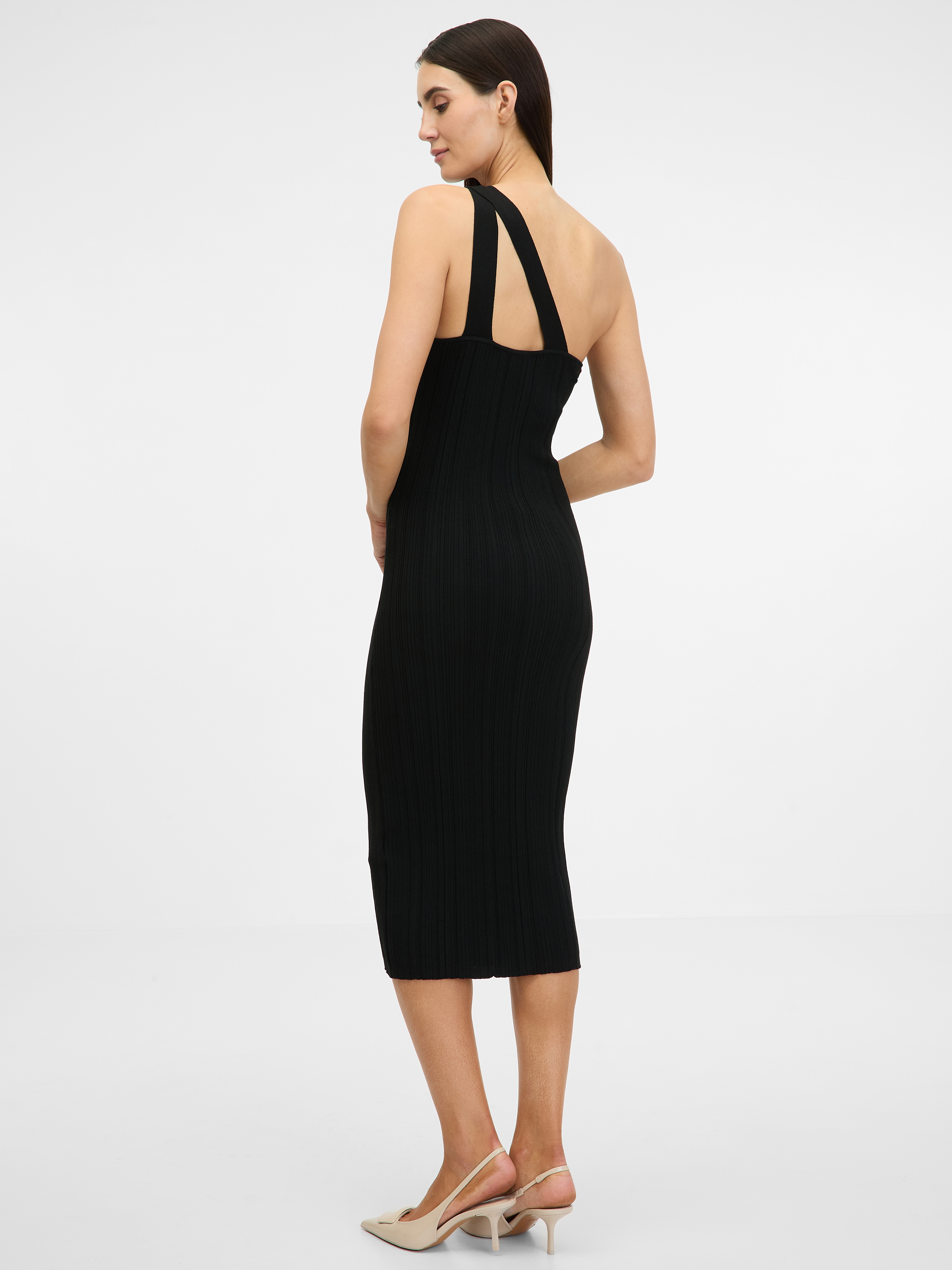 Black women's midi dress ORSAY - Women's