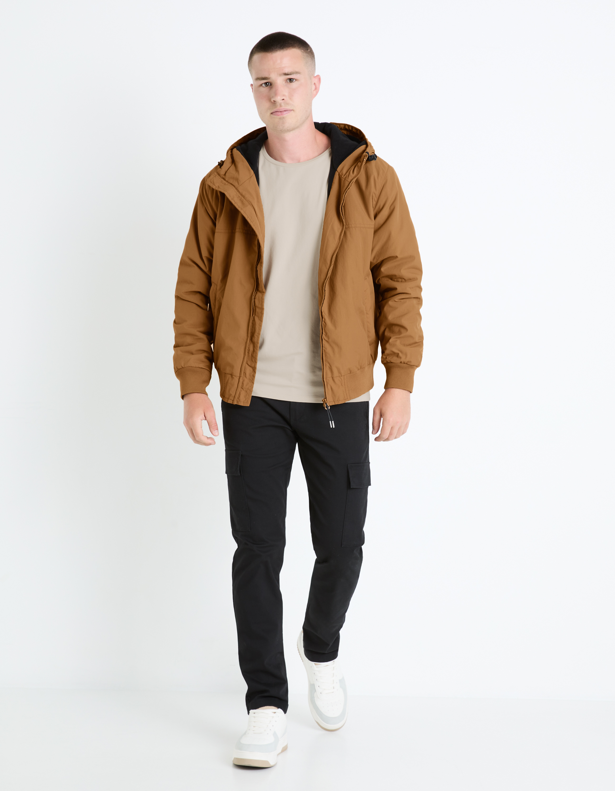 Jachete de iarna pentru barbati Celio - maro