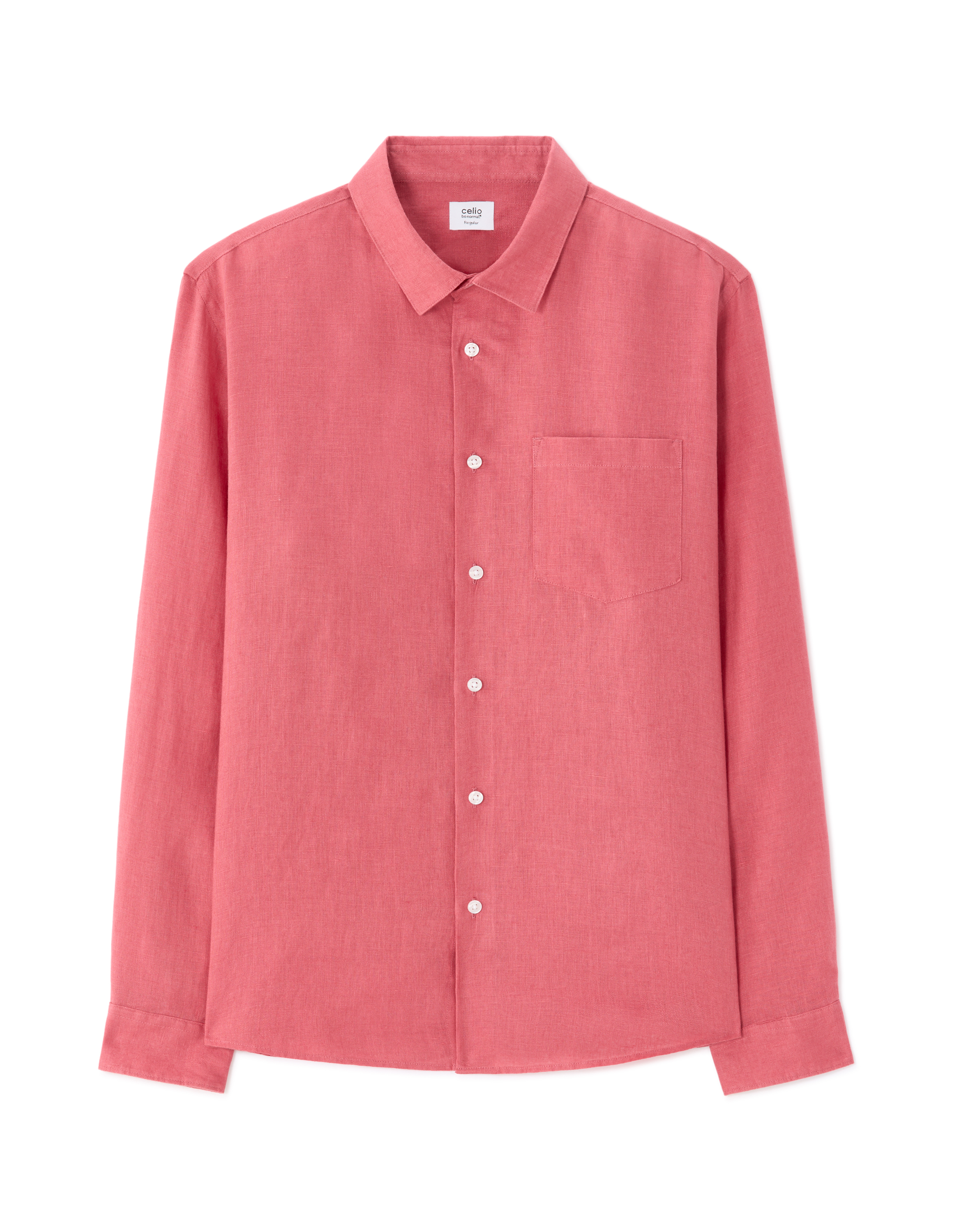 Cămașă de in Celio Daflix