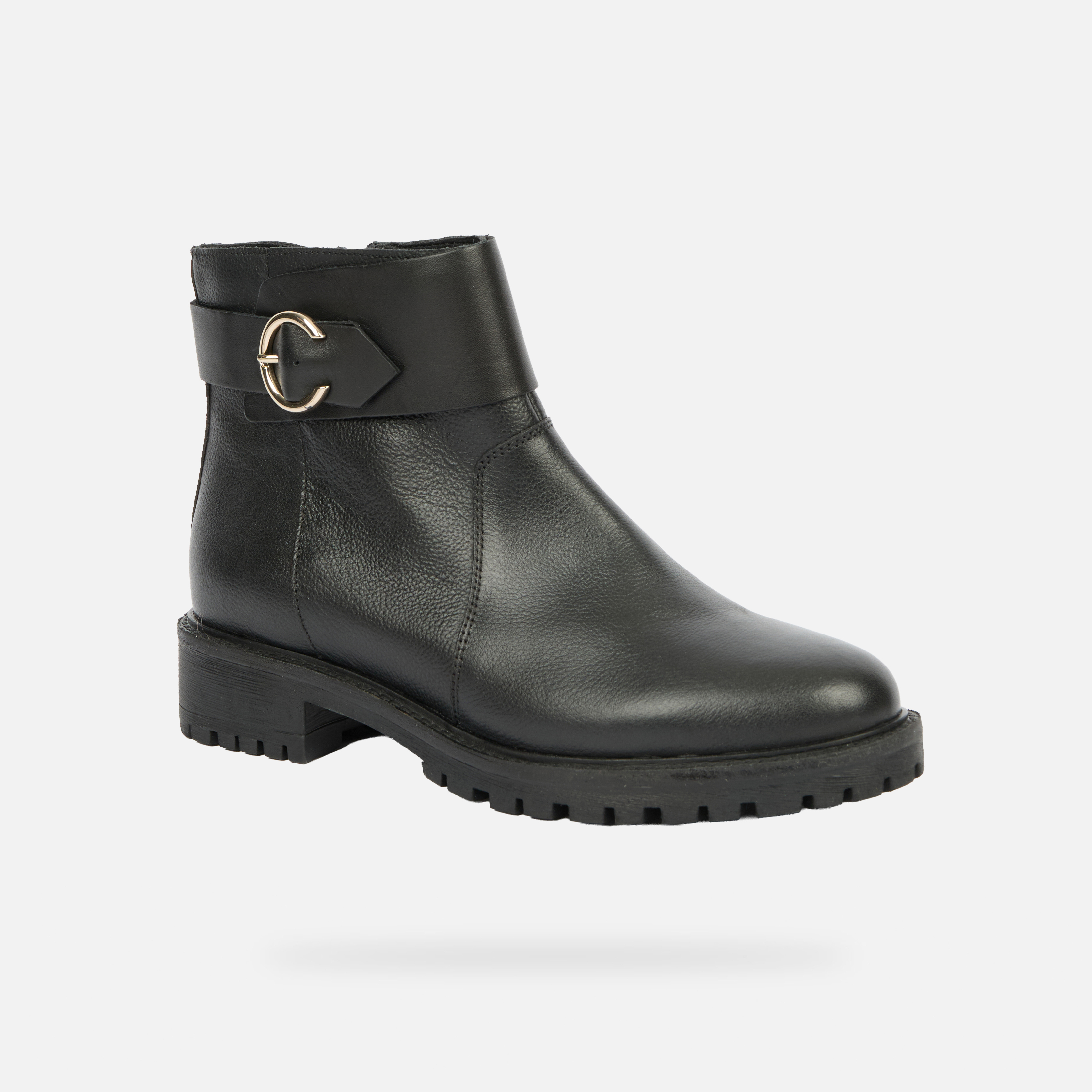 Black women's ankle boots Geox Hoara - Women's