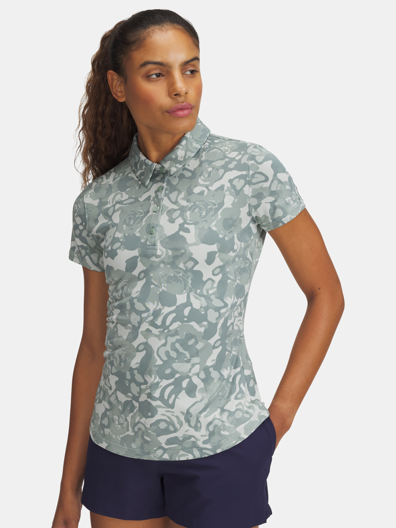 Women's T-shirt Under Armour UA Playoff 3.0 Printed Polo - Women's
