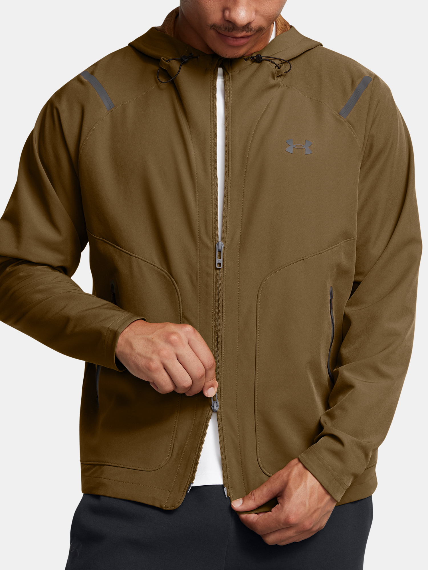Men's Under Armour UA Unstoppable Jacket LC-BRN - Men's